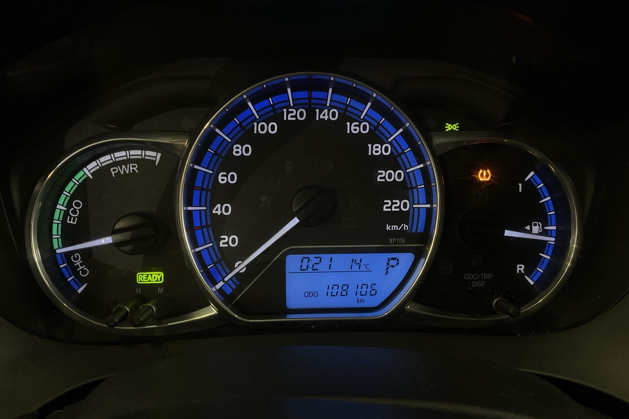 Toyota Yaris 1.5 HSD 5dr (75hk) - 108 100 km - Automaattinen - valkoinen - 2015