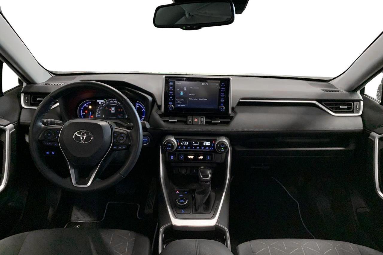 Toyota RAV4 2.5 HSD AWD (222hk) - 43 570 km - Automatyczna - biały - 2021