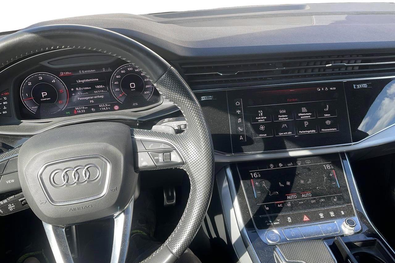Audi Q8 50 TDI quattro (286hk) - 96 290 km - Automatyczna - czarny - 2020