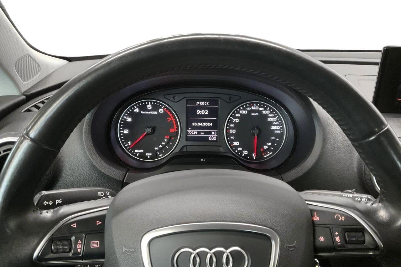 Audi A3 1.2 TFSI Sportback (110hk) - 72 740 km - Käsitsi - sinine - 2016