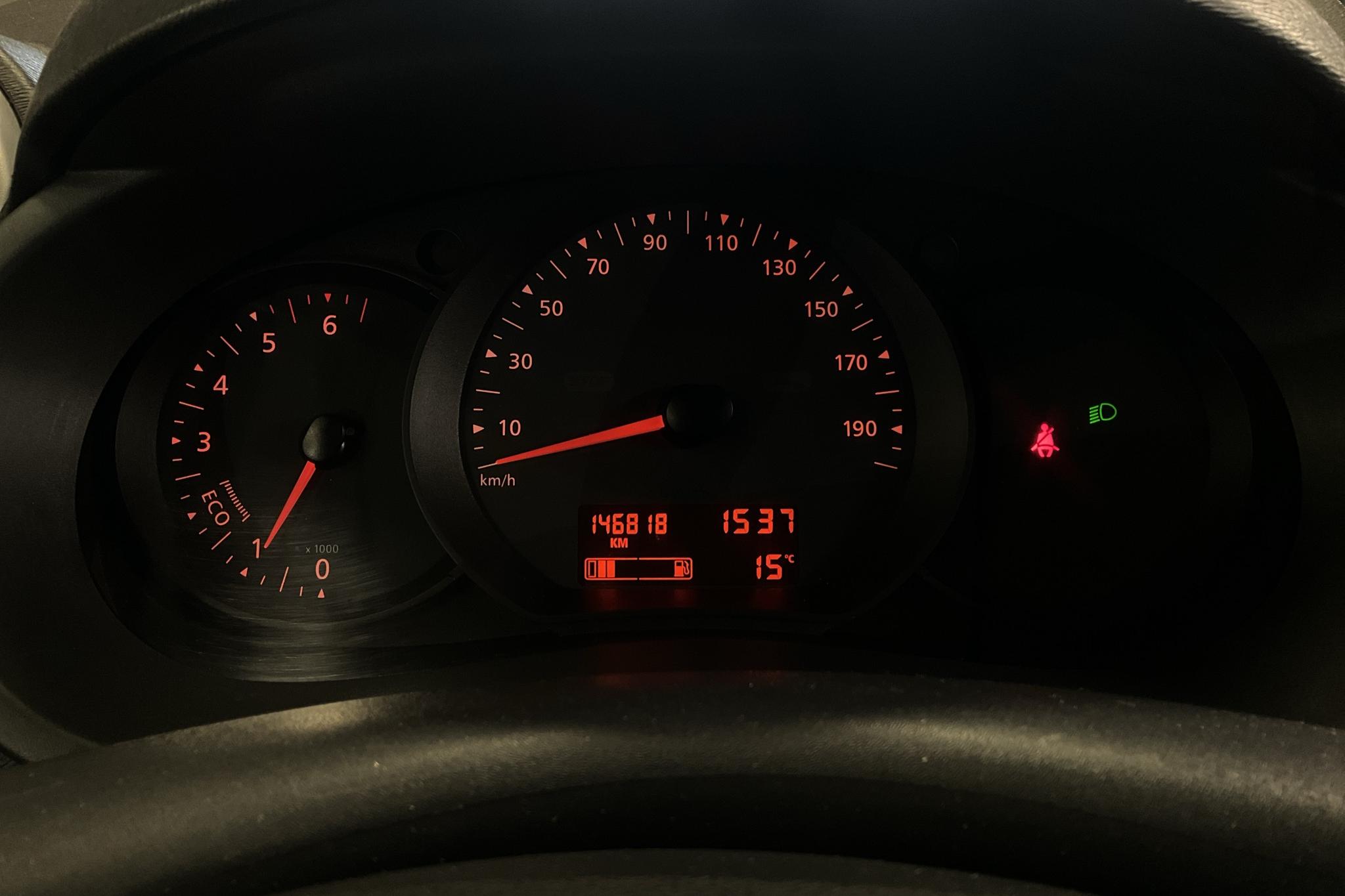 Renault Kangoo 1.5 dCi Skåp (75hk) - 14 681 mil - Manuell - vit - 2019