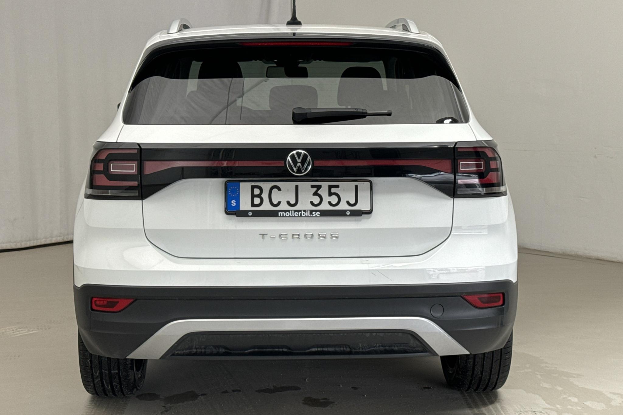 VW T-Cross 1.0 TSI (110hk) - 13 980 km - Automaattinen - valkoinen - 2021