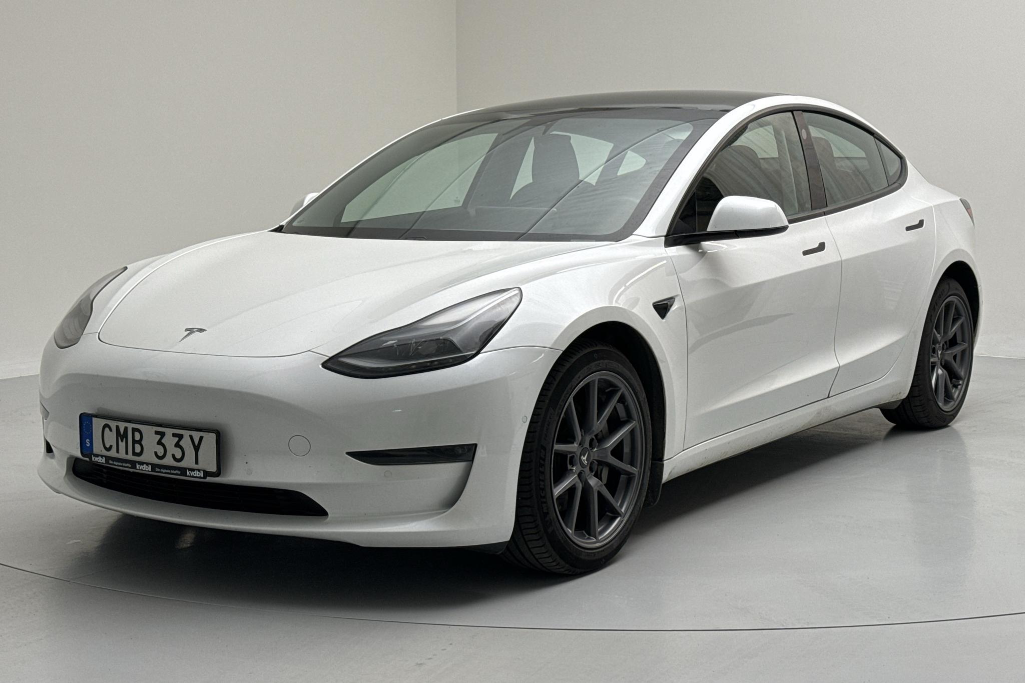 Tesla Model 3 Long Range Dual Motor AWD - 103 730 km - Automatyczna - biały - 2021