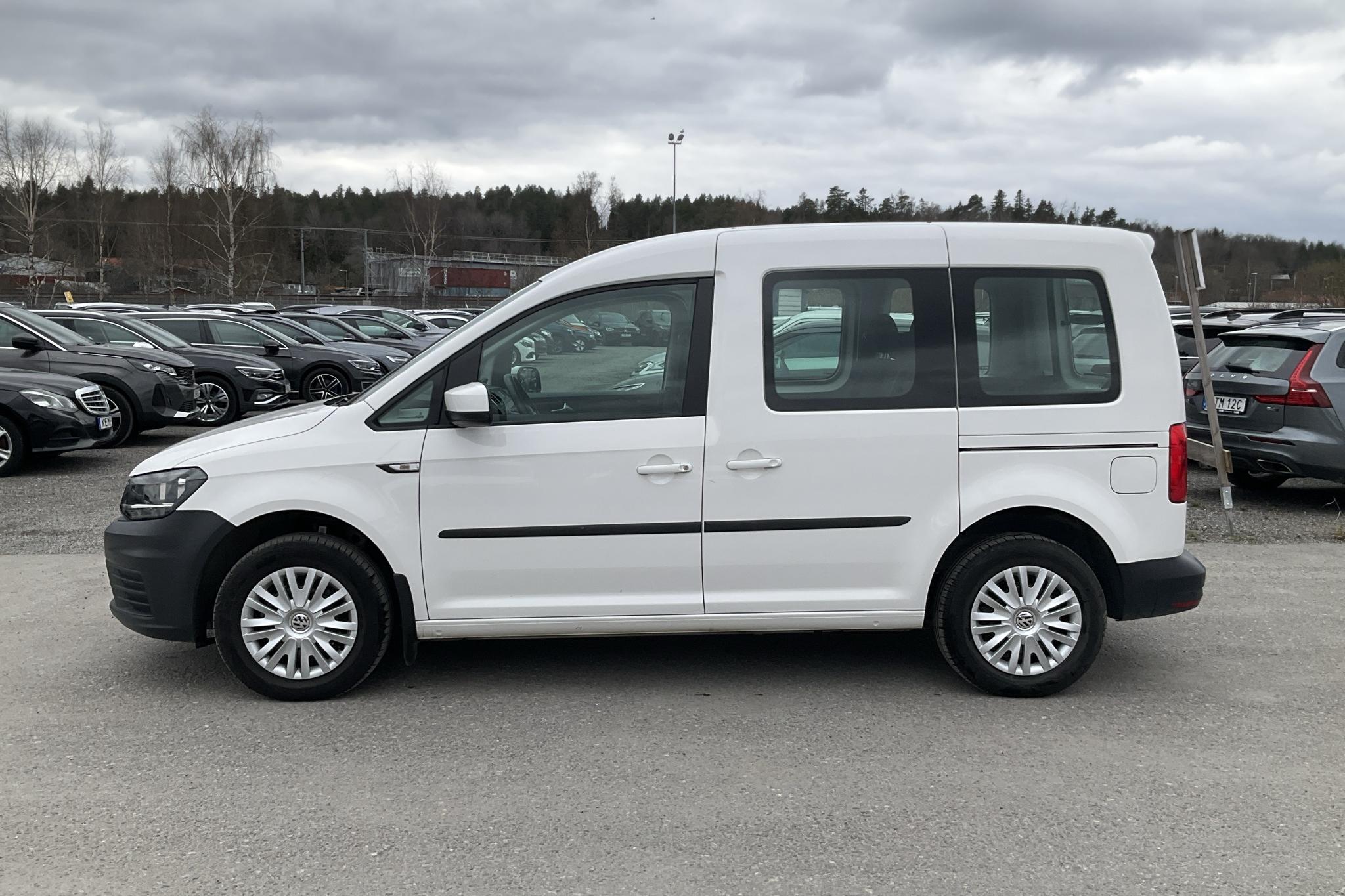 VW Caddy Life 1.4 TGI (110hk) - 4 483 mil - Automat - vit - 2017