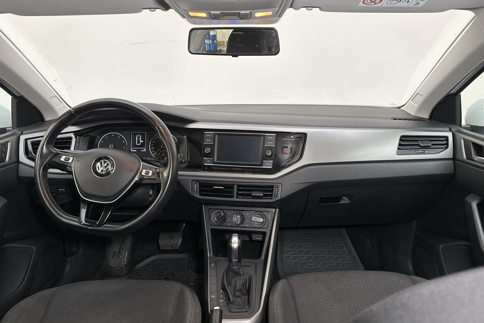 VW Polo 1.0 TSI 5dr (95hk) - 118 440 km - Automatic - white - 2018