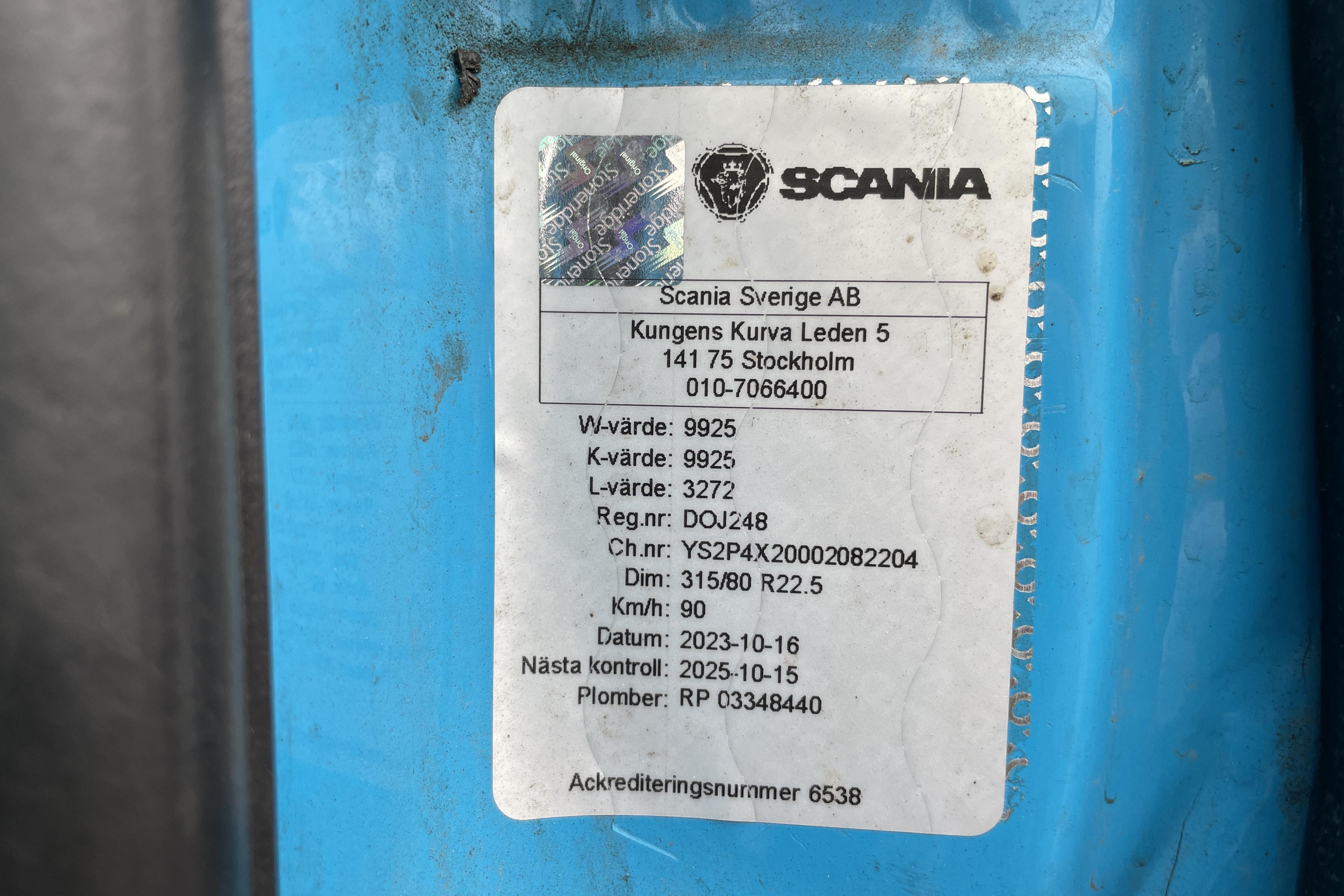 Scania P360 - 571 471 km - Automatyczna - niebieski - 2013