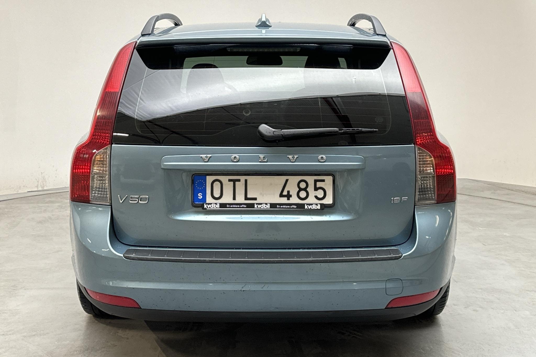 Volvo V50 1.8F (125hk) - 197 060 km - Manualna - niebieski - 2009