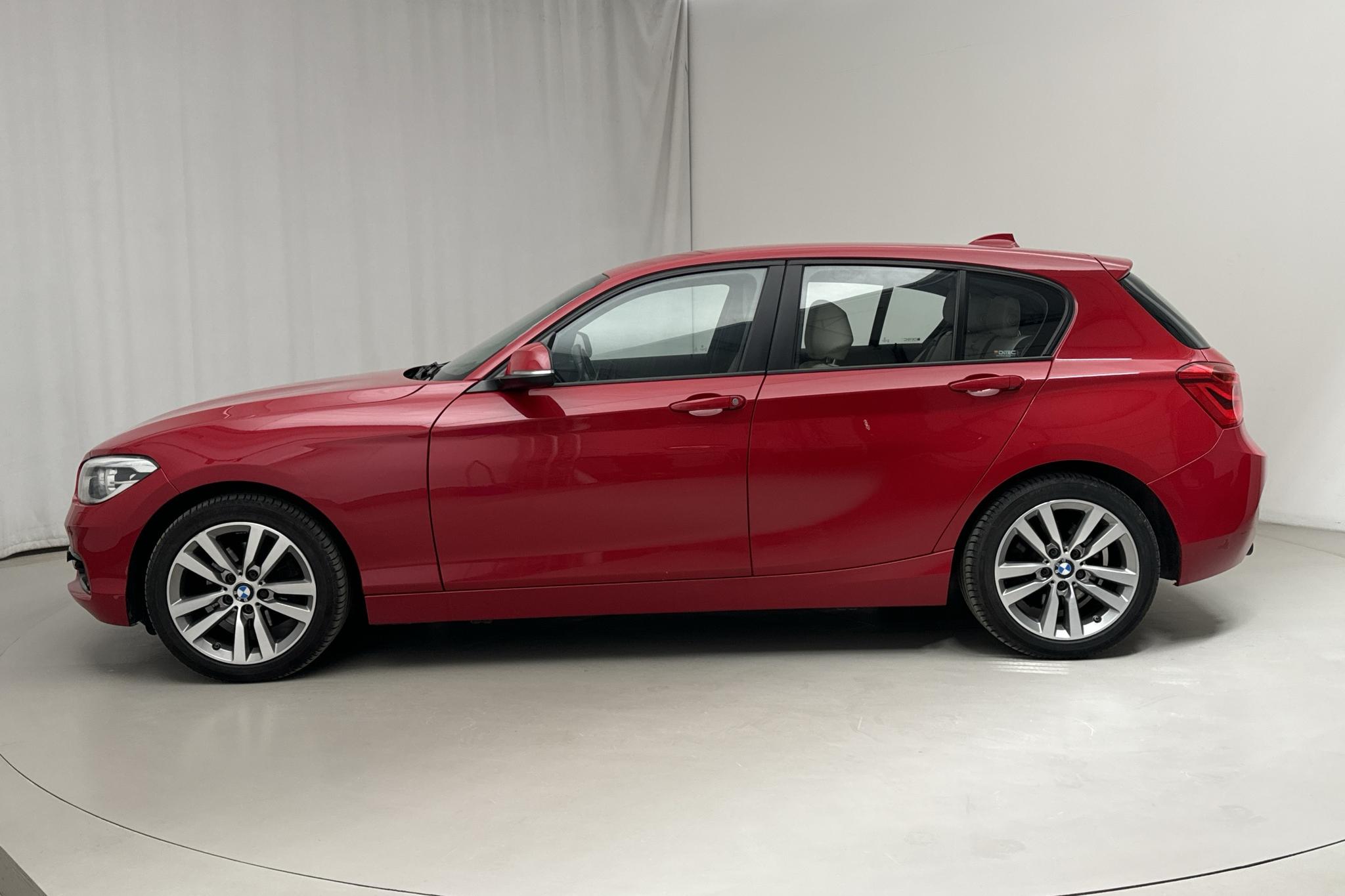 BMW 120d xDrive 5dr, F20 (190hk) - 119 120 km - Automatic - red - 2016