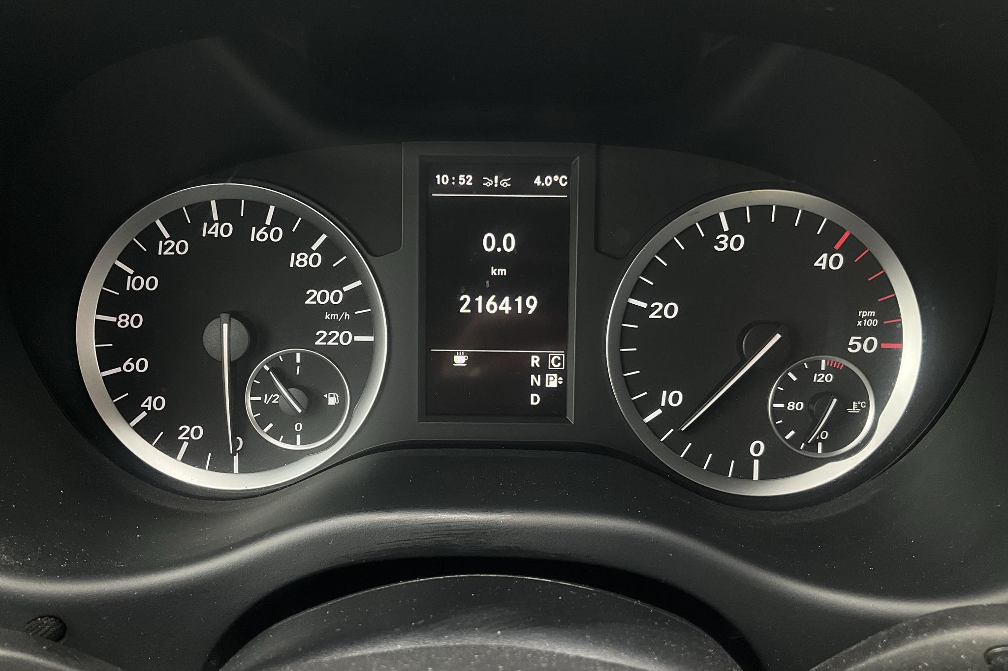 Mercedes Vito 119 BlueTEC 4MATIC W640 (190hk) - 21 643 mil - Automat - vit - 2018