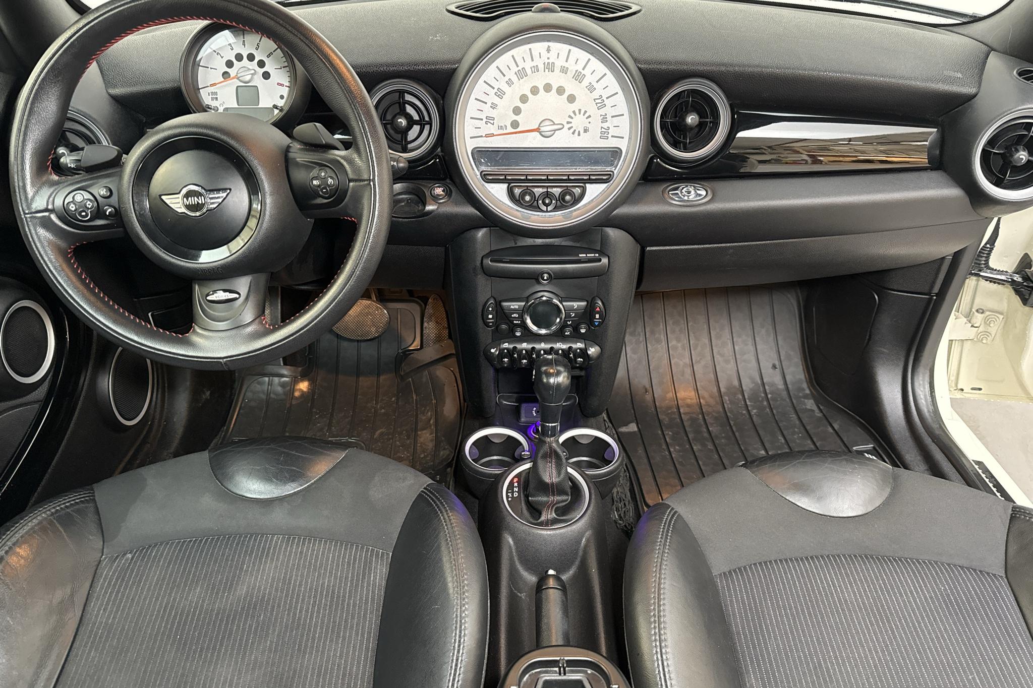 MINI Cooper Cabriolet (122hk) - 99 560 km - Automatyczna - biały - 2013