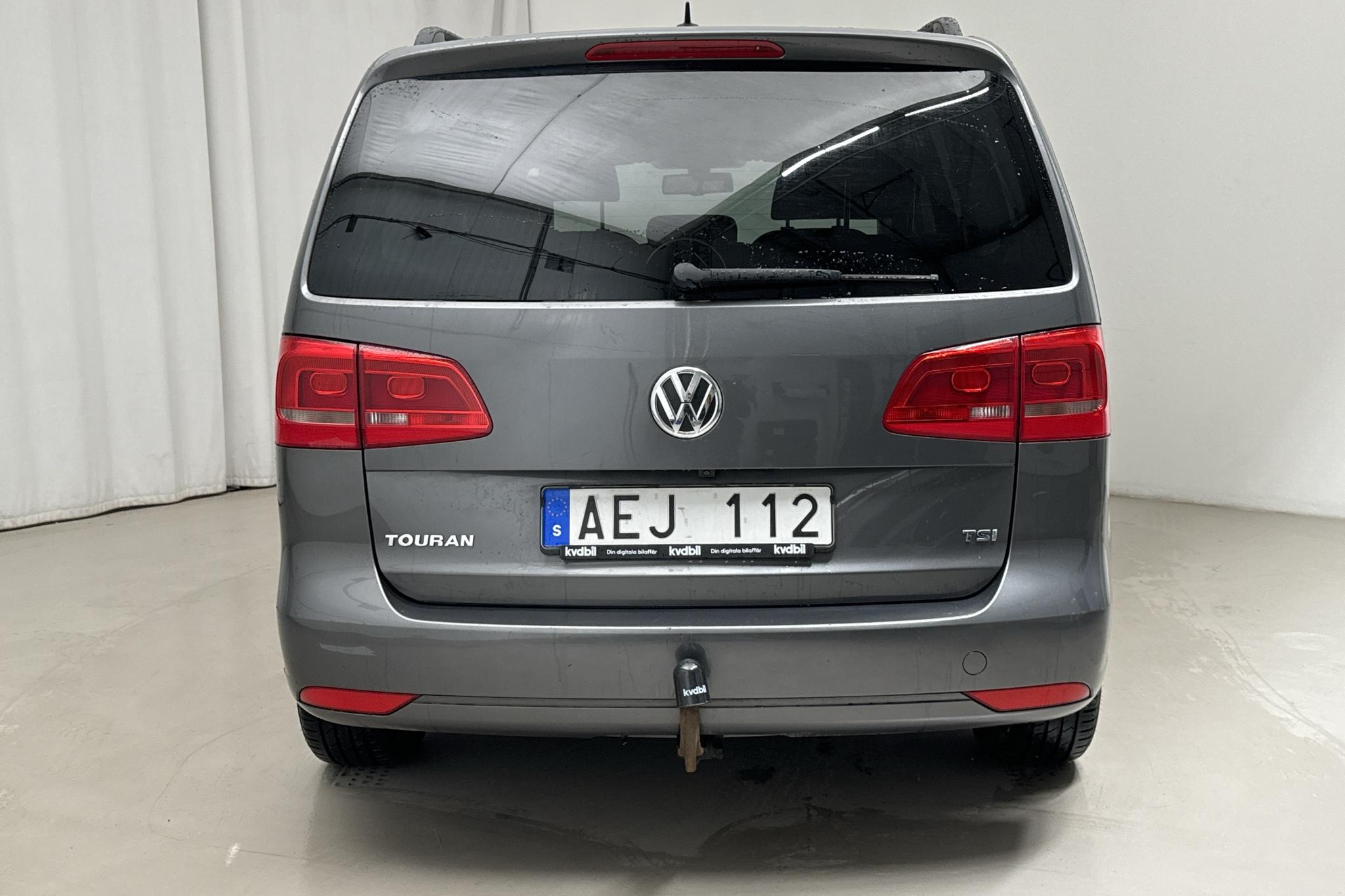 VW Touran 1.4 TSI (140hk) - 186 640 km - Käsitsi - Dark Grey - 2011