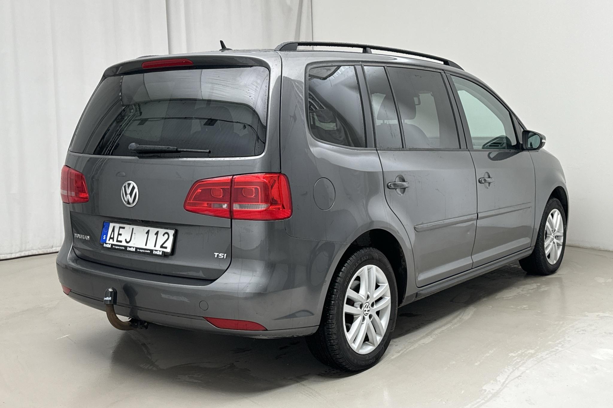 VW Touran 1.4 TSI (140hk) - 186 640 km - Manual - Dark Grey - 2011