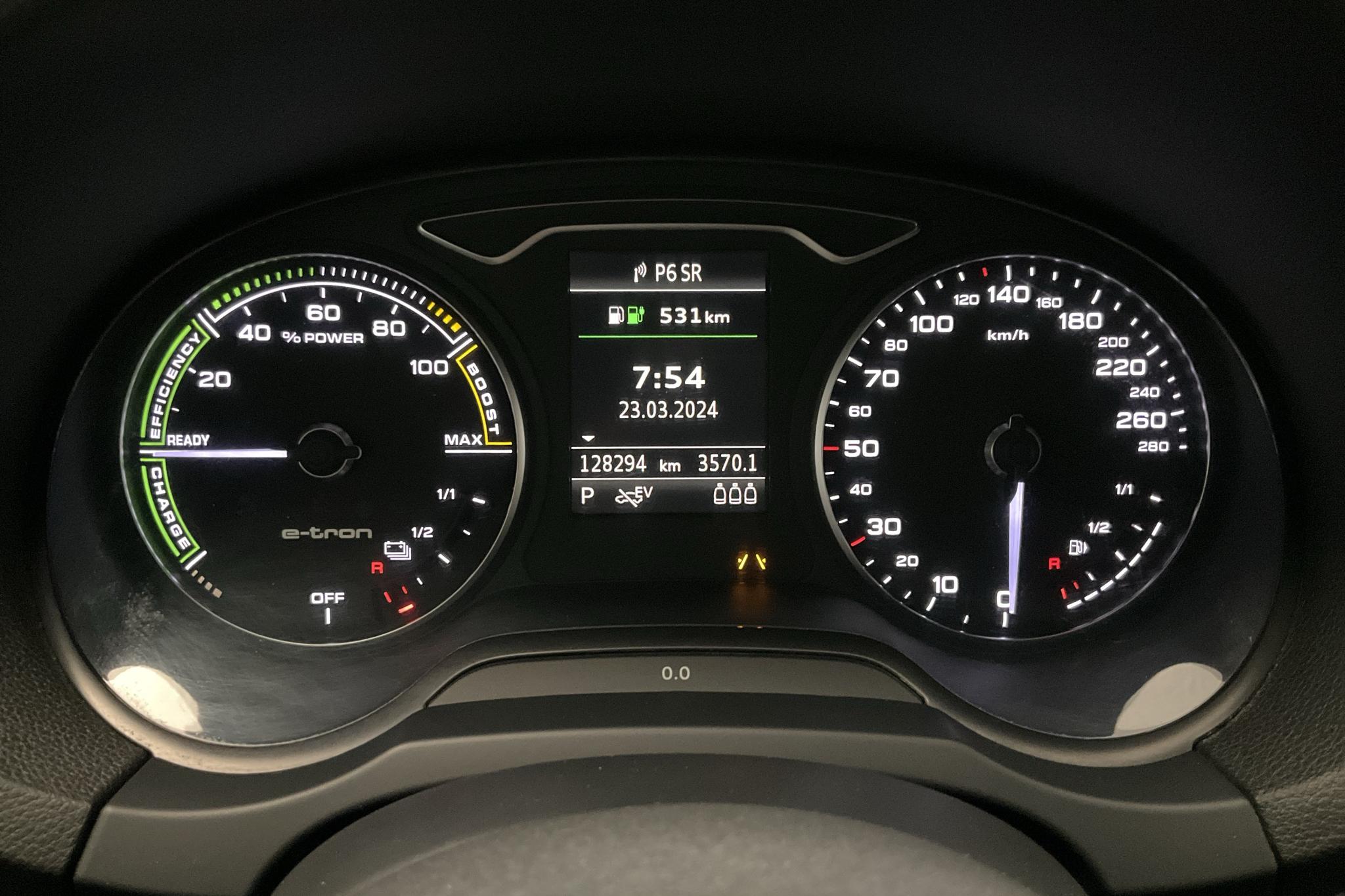 Audi A3 1.4 TFSI e-tron Sportback (150hk) - 128 300 km - Automatic - black - 2016