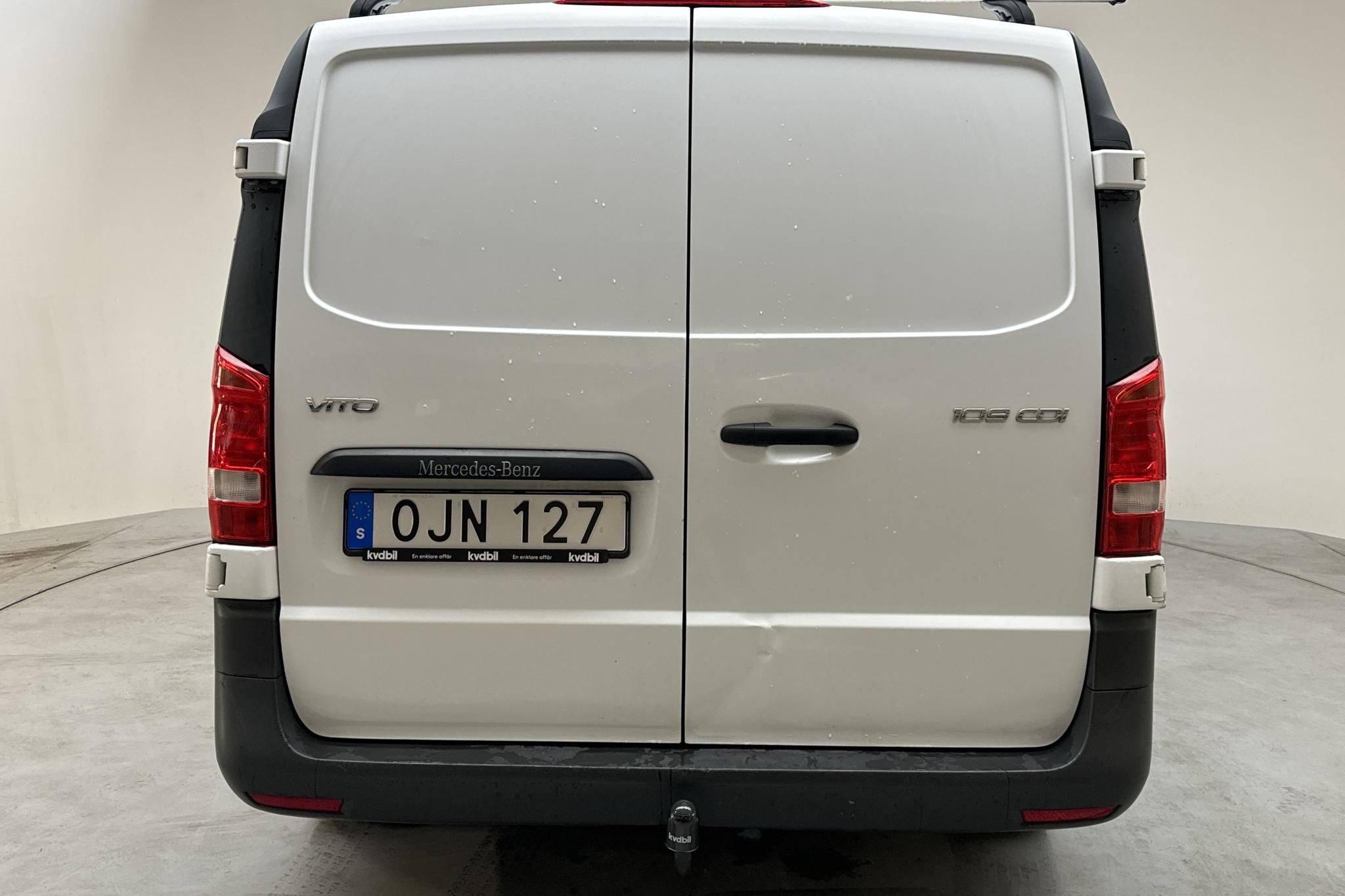 Mercedes Vito 109 CDI W640 (88hk) - 120 020 km - Manualna - biały - 2017