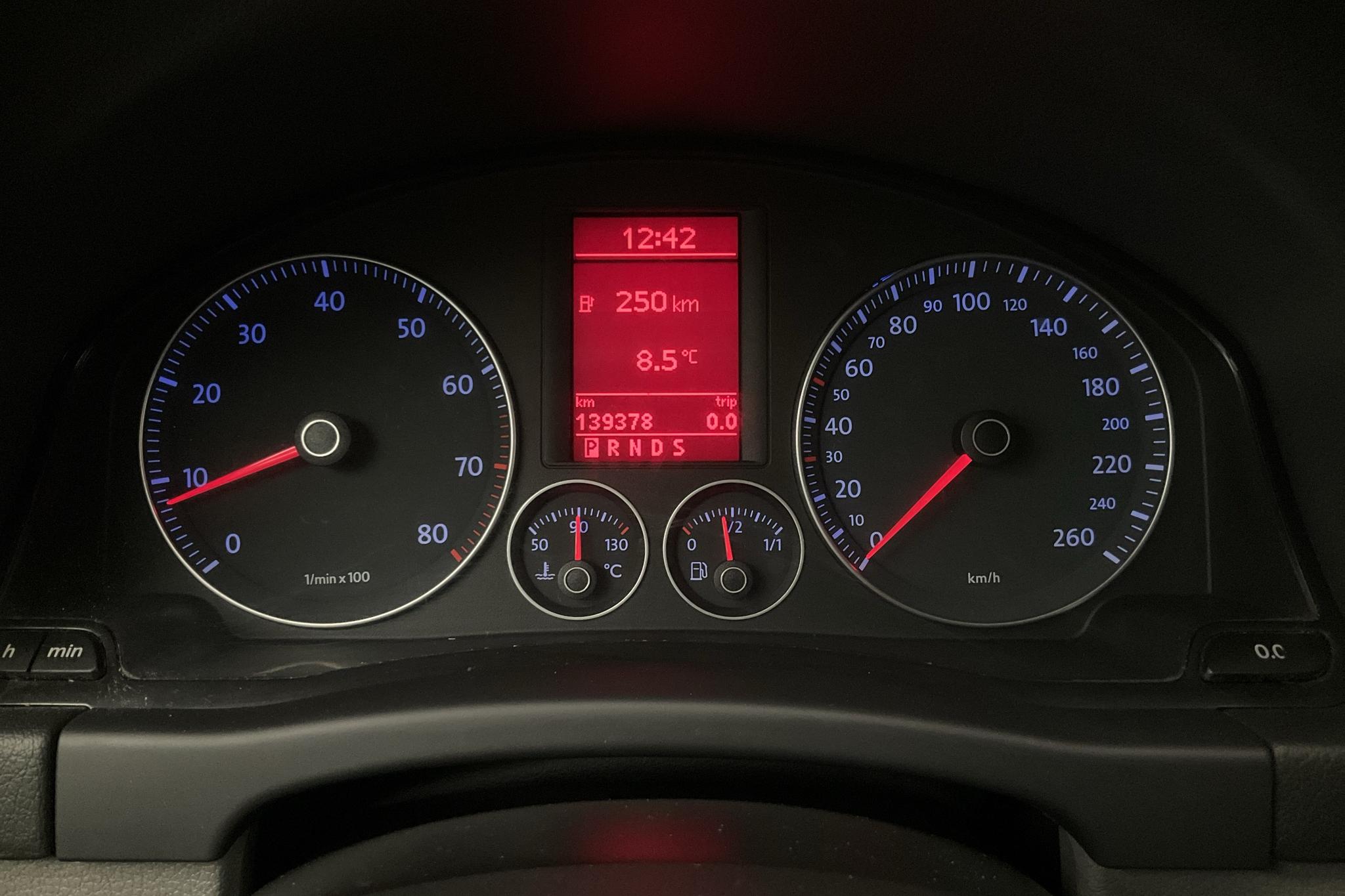 VW Golf A5 Plus 1.4 TSI (140hk) - 139 380 km - Automaatne - must - 2008
