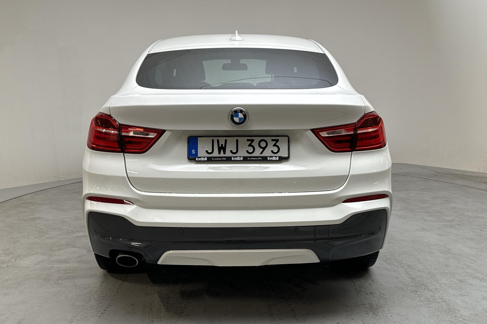 BMW X4 xDrive 20d, F26 (190hk) - 125 160 km - Automatic - white - 2016