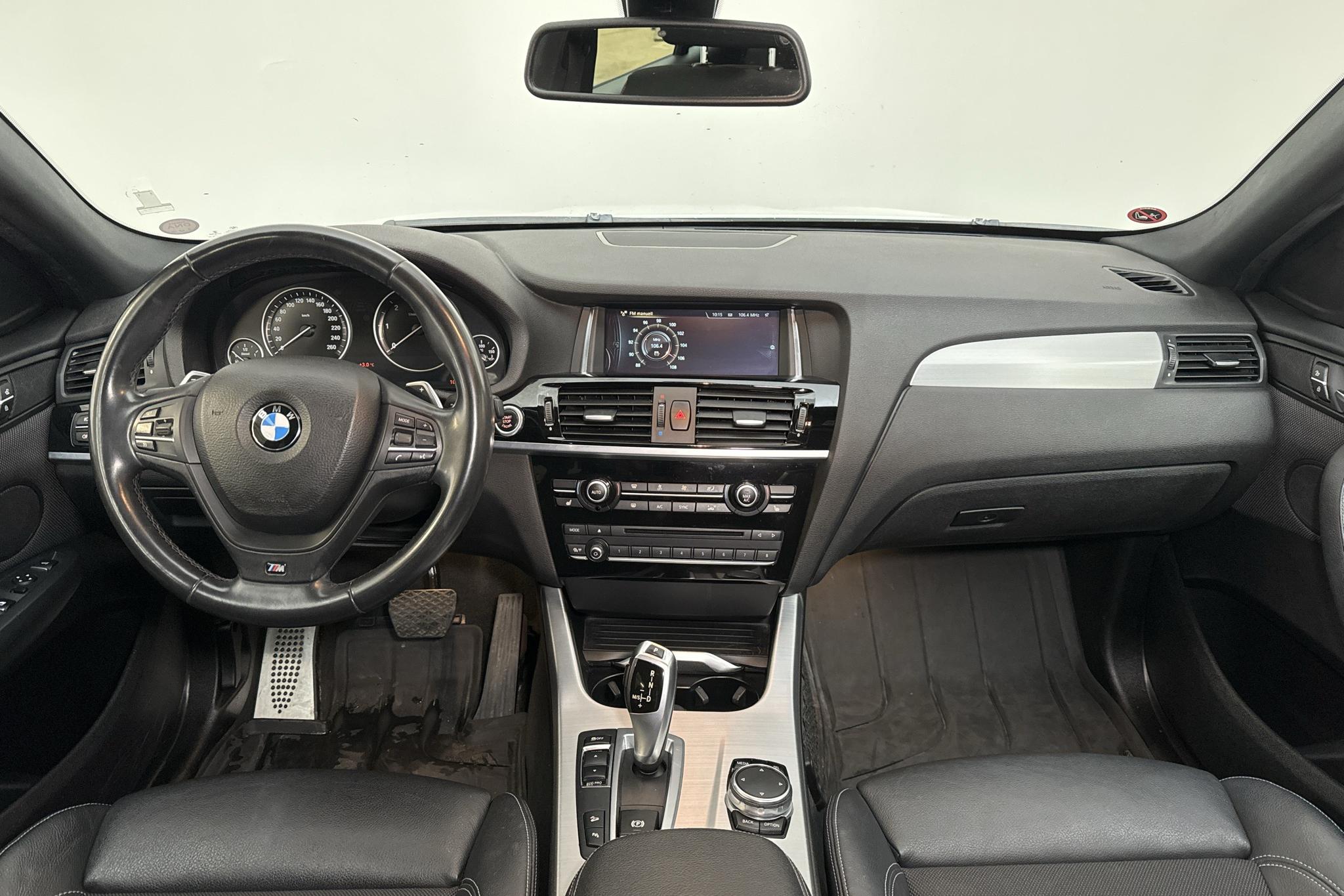 BMW X4 xDrive 20d, F26 (190hk) - 125 160 km - Automatyczna - biały - 2016