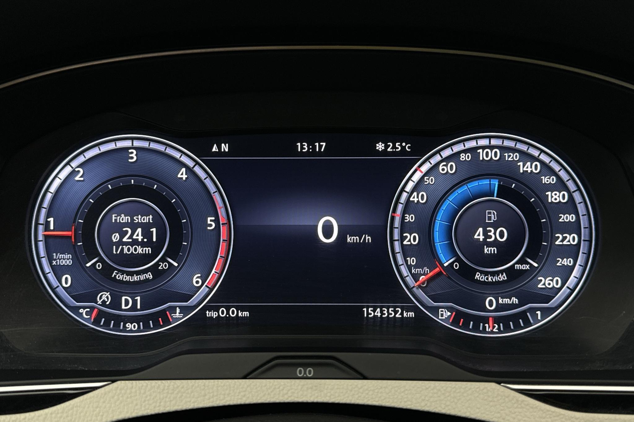 VW Passat 2.0 TDI BiTurbo Sportscombi 4MOTION (240hk) - 154 340 km - Automaatne - sinine - 2015