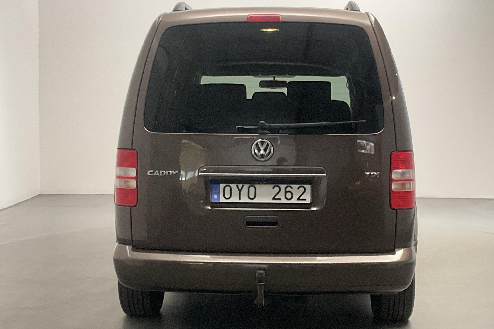 VW Caddy Life Maxi 1.6 TDI (102hk) - 181 290 km - Käsitsi - Light Brown - 2011