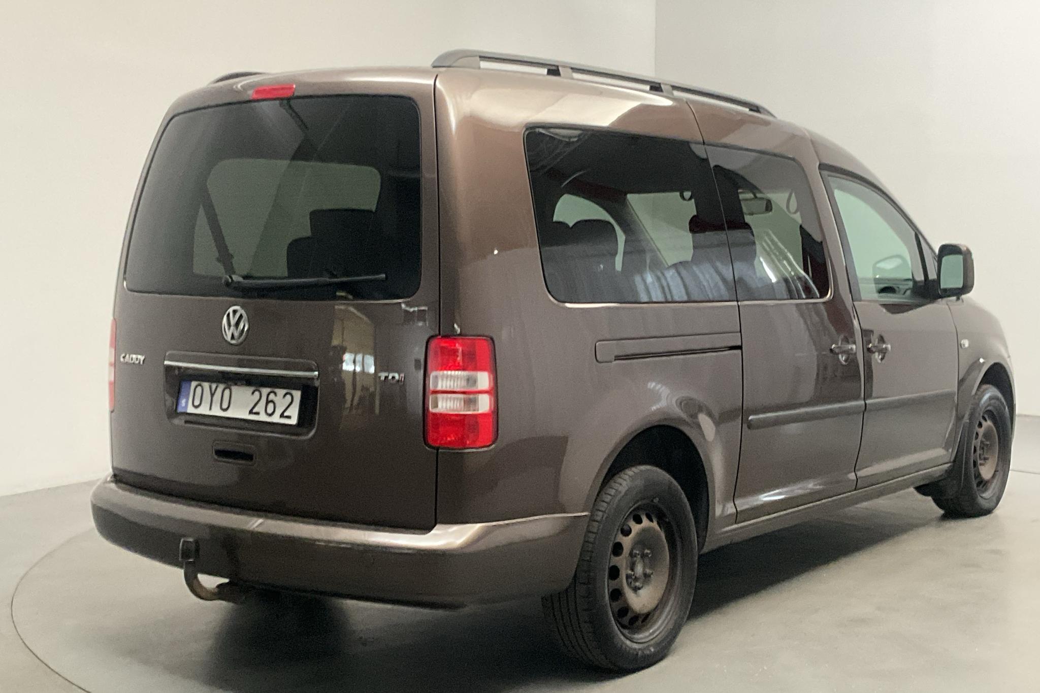 VW Caddy Life Maxi 1.6 TDI (102hk) - 181 290 km - Manuaalinen - Light Brown - 2011