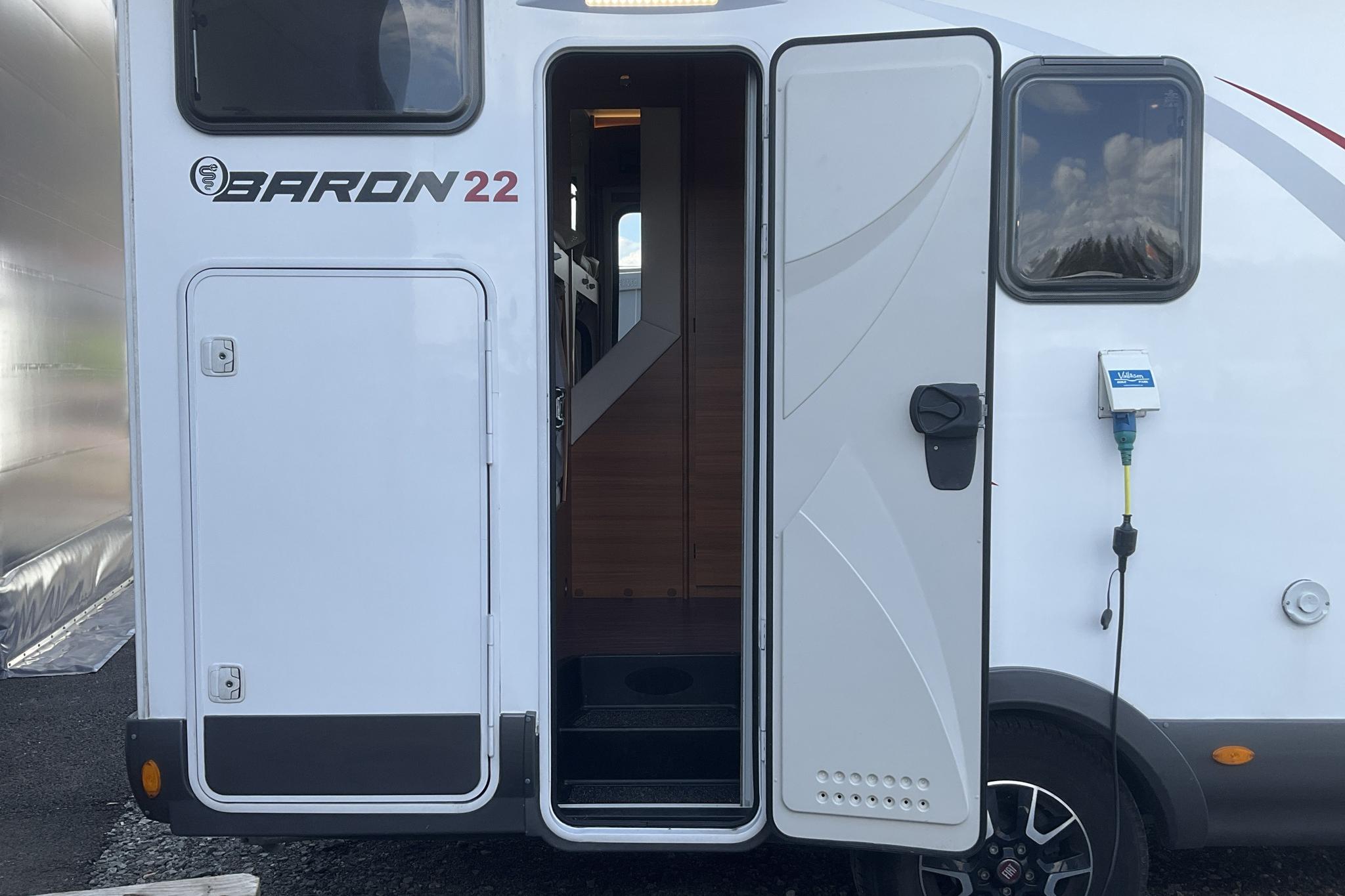 FIAT elnagh BARON 22 Husbil - 23 770 km - Manualna - biały - 2018