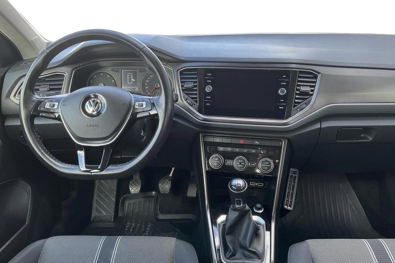 VW T-Roc 1.0 TSI (115hk) - 87 960 km - Manualna - czerwony - 2018