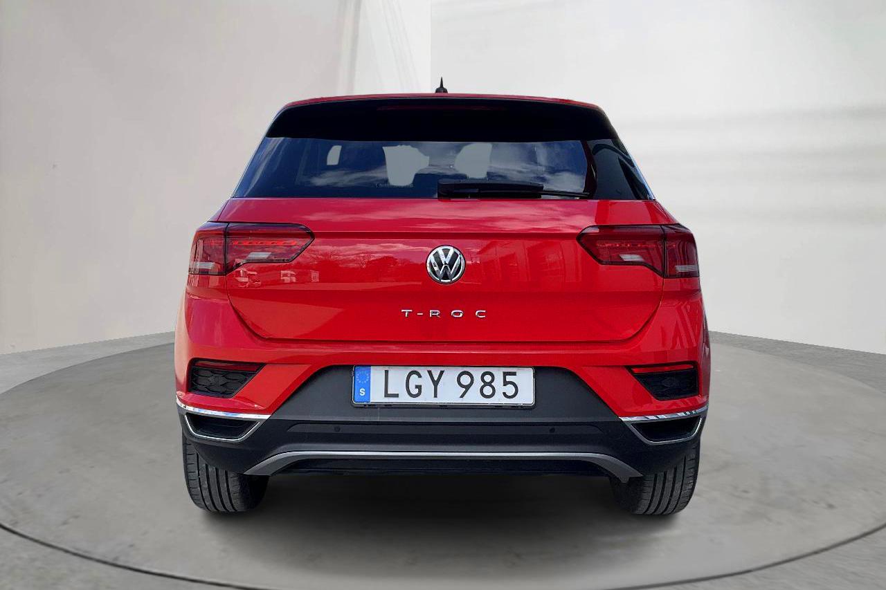 VW T-Roc 1.0 TSI (115hk) - 8 796 mil - Manuell - röd - 2018