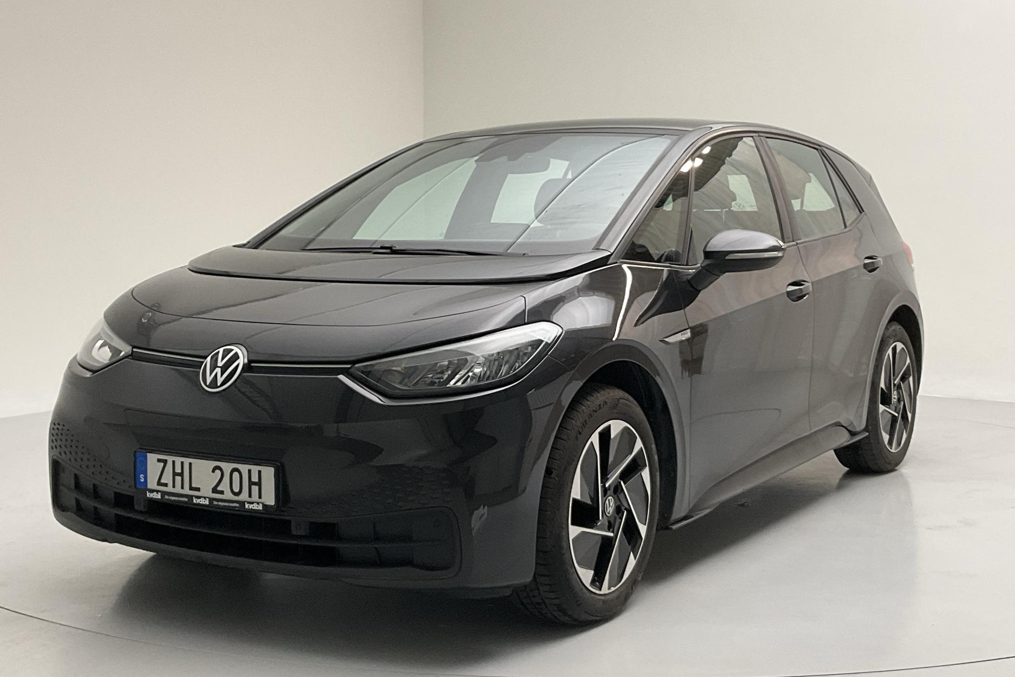 VW ID.3 58kWh (204hk) - 55 750 km - Automatyczna - Dark Grey - 2021