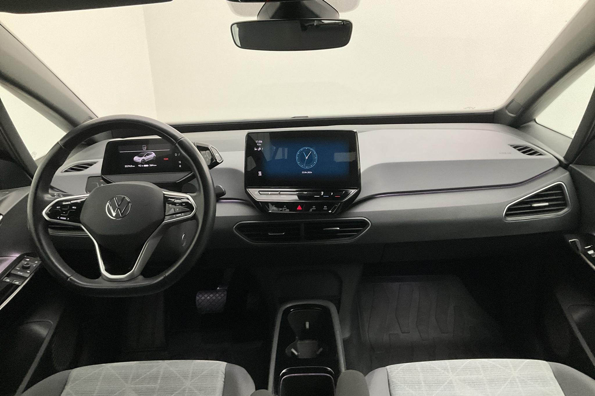 VW ID.3 58kWh (204hk) - 55 750 km - Automaatne - Dark Grey - 2021