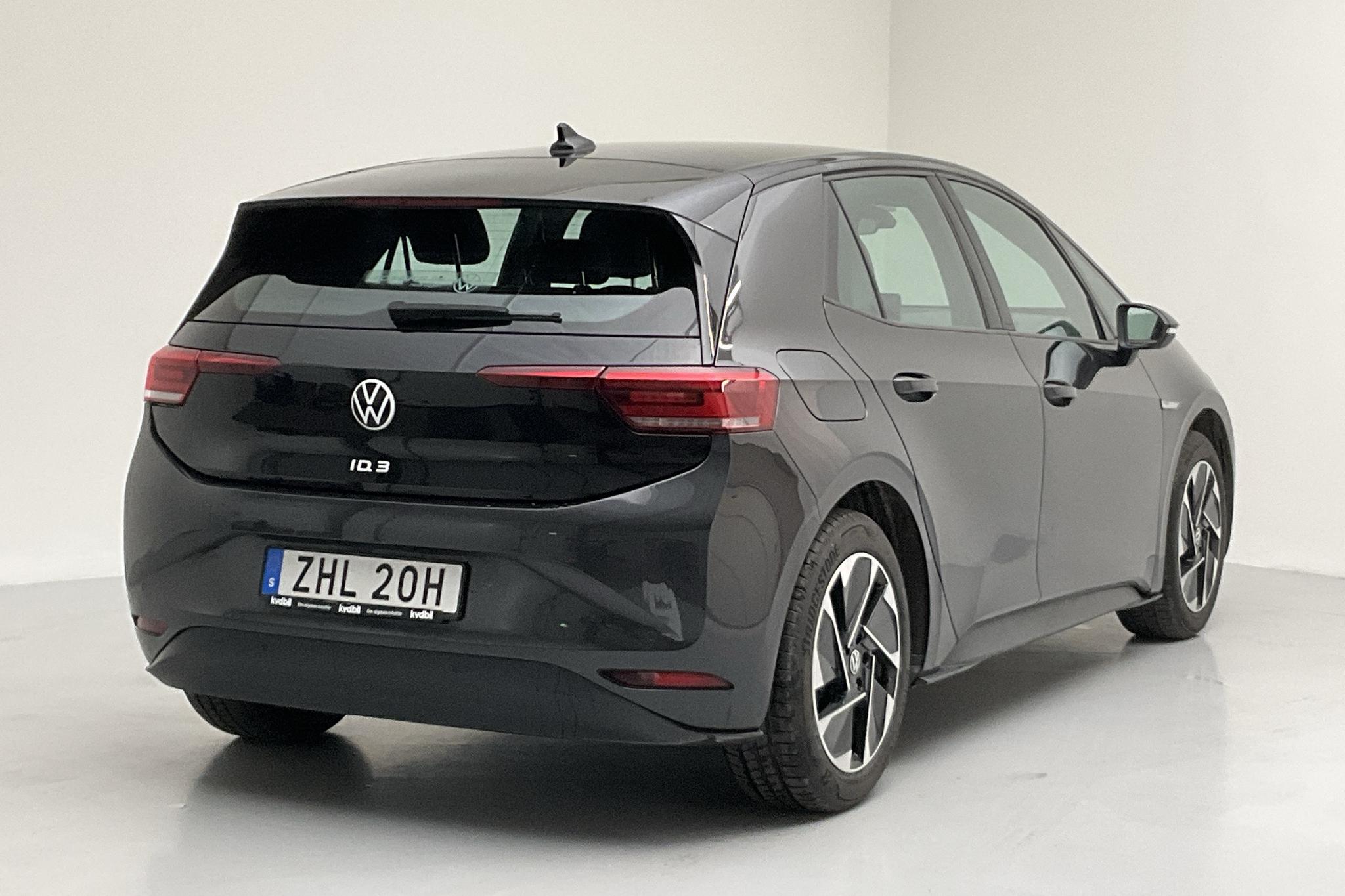 VW ID.3 58kWh (204hk) - 55 750 km - Automaatne - Dark Grey - 2021