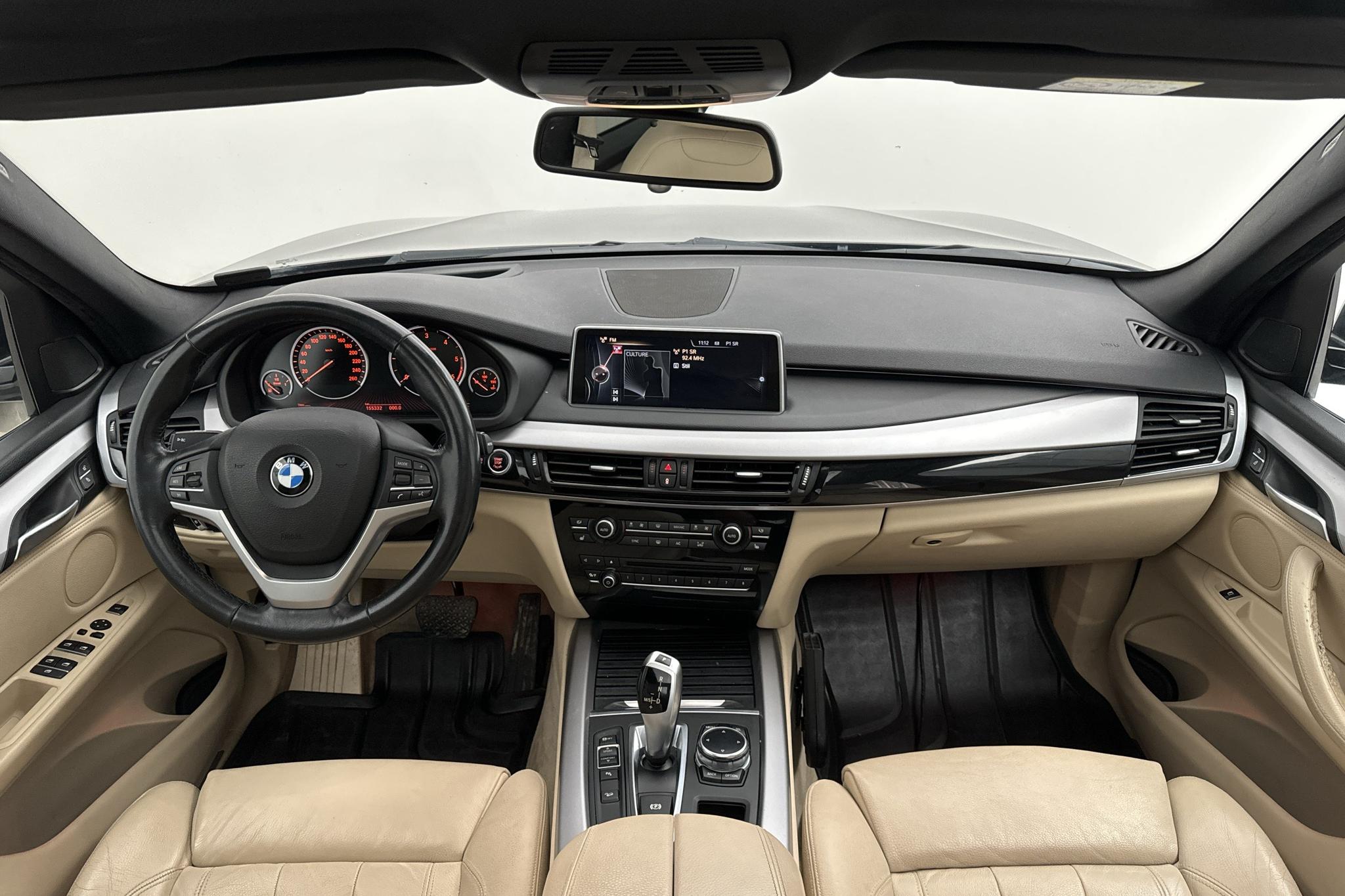 BMW X5 xDrive30d, F15 (258hk) - 155 330 km - Automaattinen - harmaa - 2014