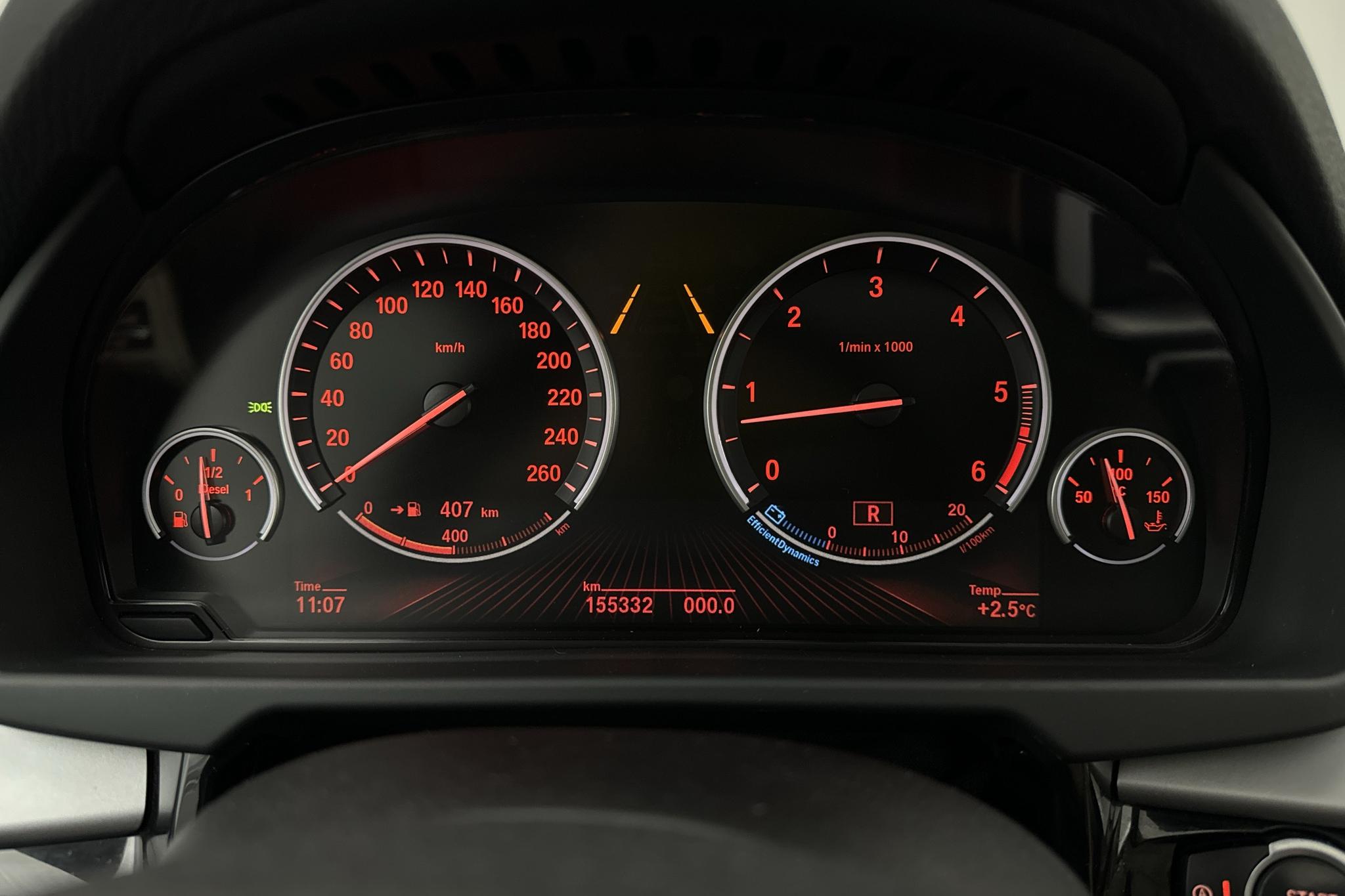 BMW X5 xDrive30d, F15 (258hk) - 155 330 km - Automatic - gray - 2014