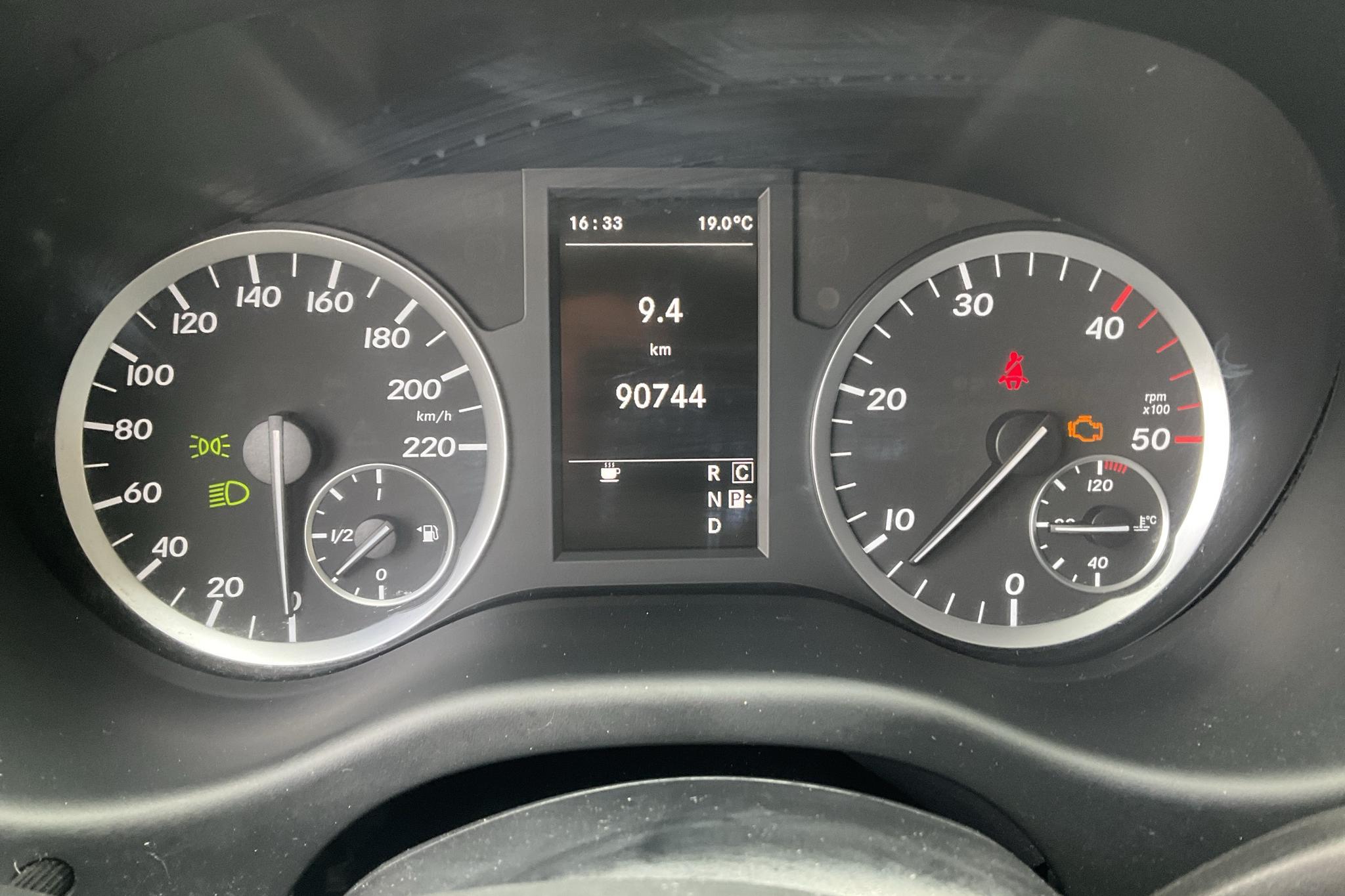 Mercedes Vito 114 CDI W640 (136hk) - 9 074 mil - Automat - röd - 2018
