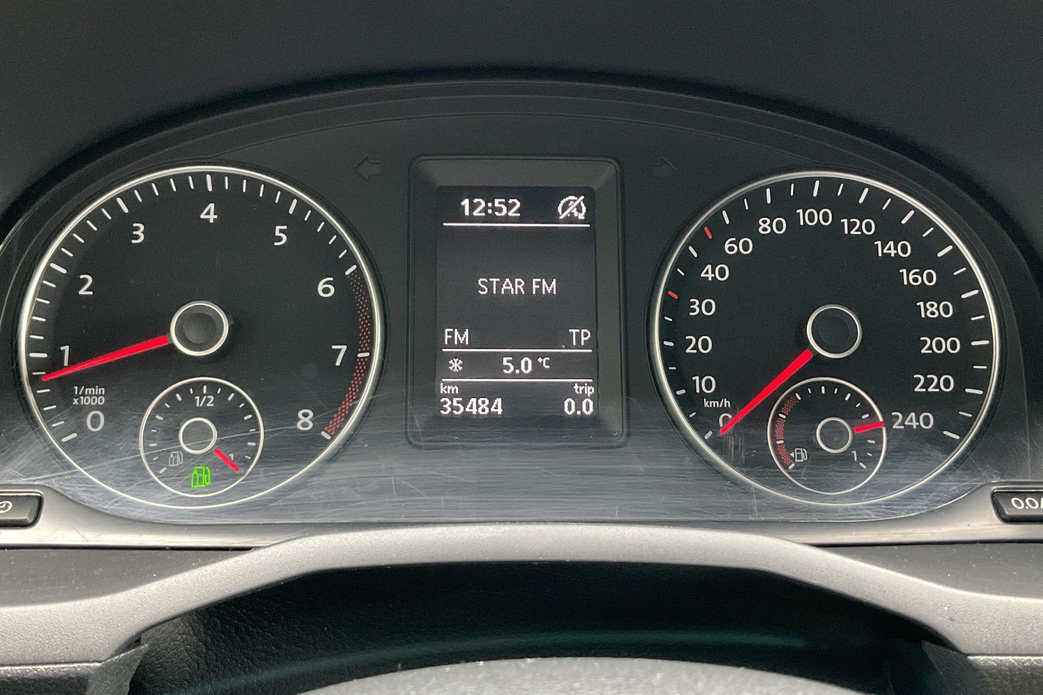 VW Caddy Life Maxi 1.4 TGI (110hk) - 35 480 km - Automatic - white - 2018