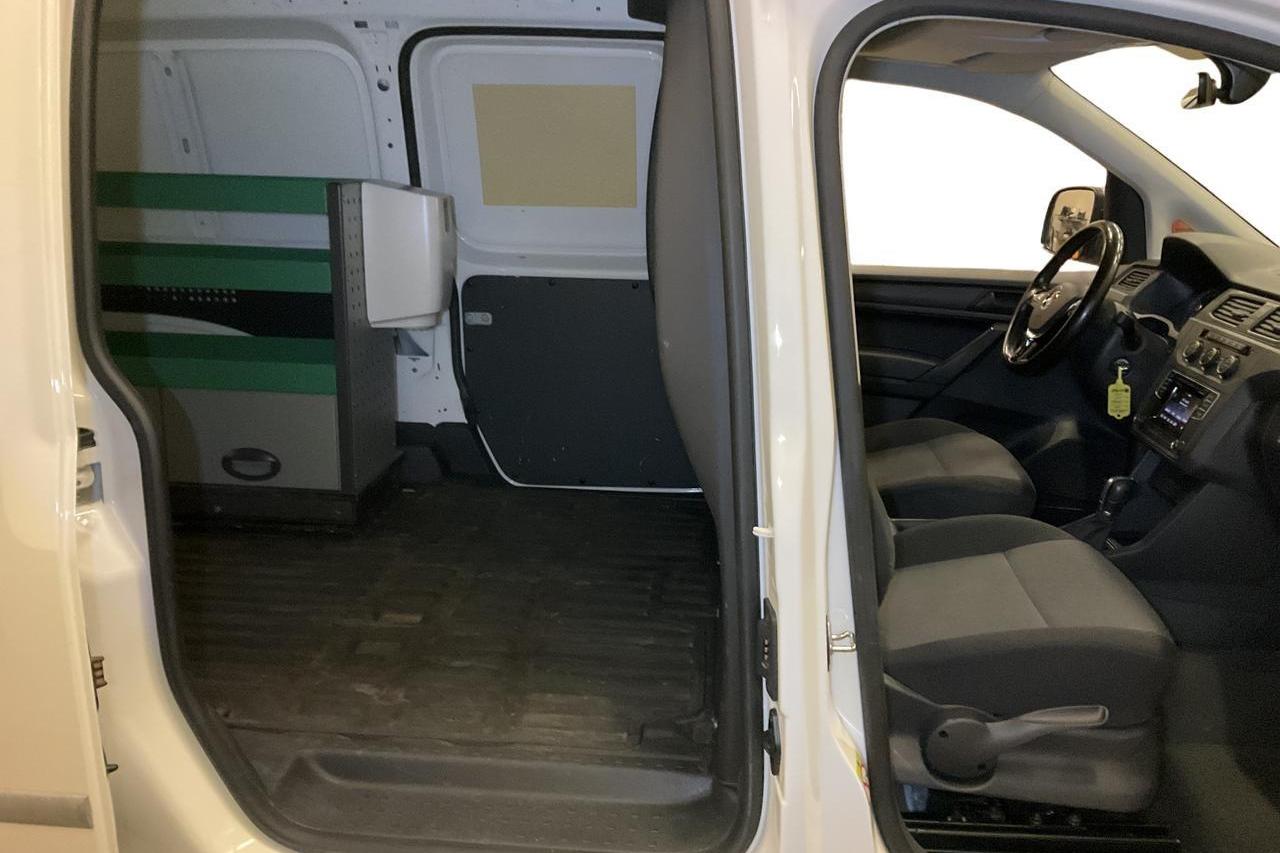 VW Caddy Life Maxi 1.4 TGI (110hk) - 35 480 km - Automatic - white - 2018