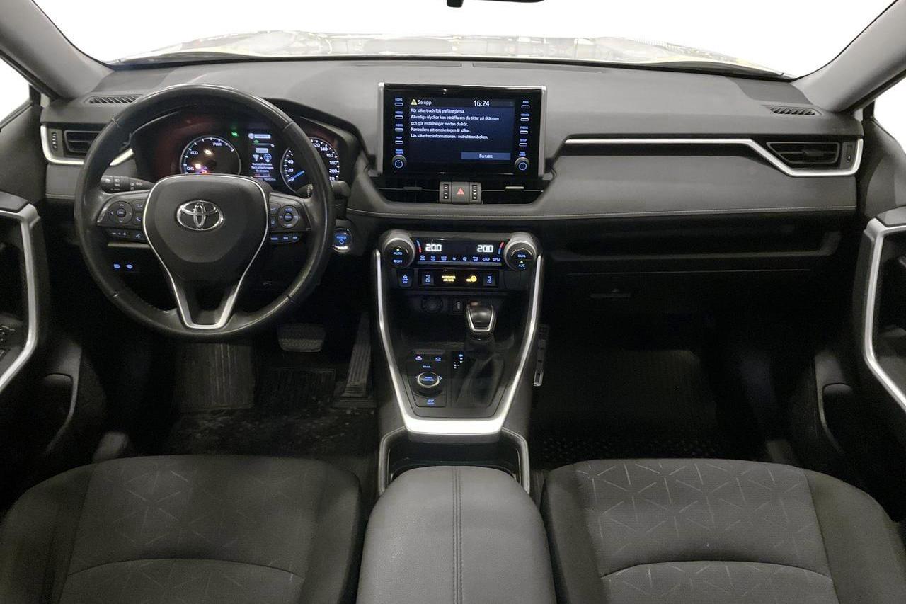 Toyota RAV4 2.5 HSD AWD (222hk) - 96 460 km - Automatyczna - biały - 2021
