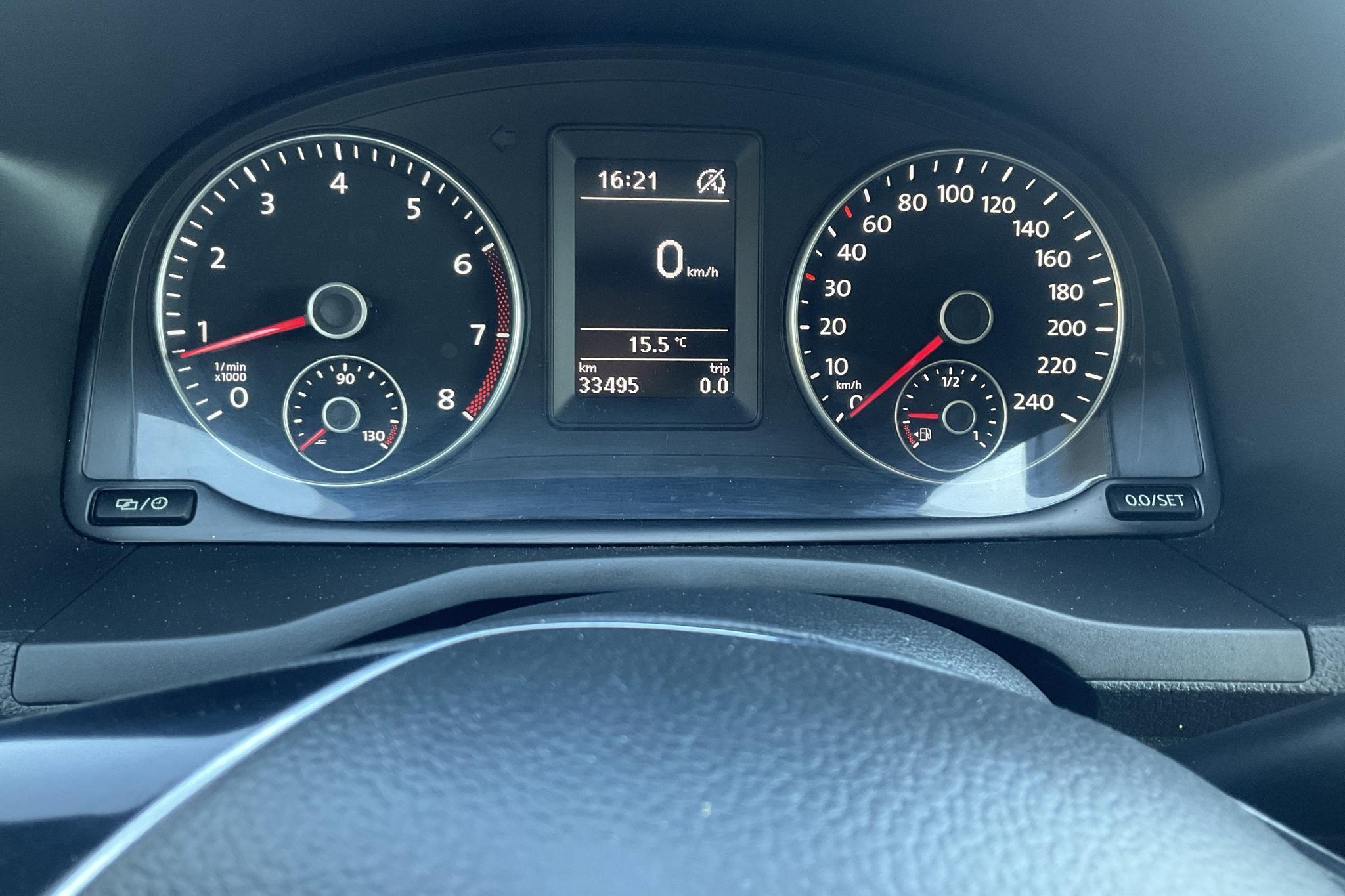 VW Caddy 1.4 TSI (125hk) - 3 350 mil - Automat - vit - 2018