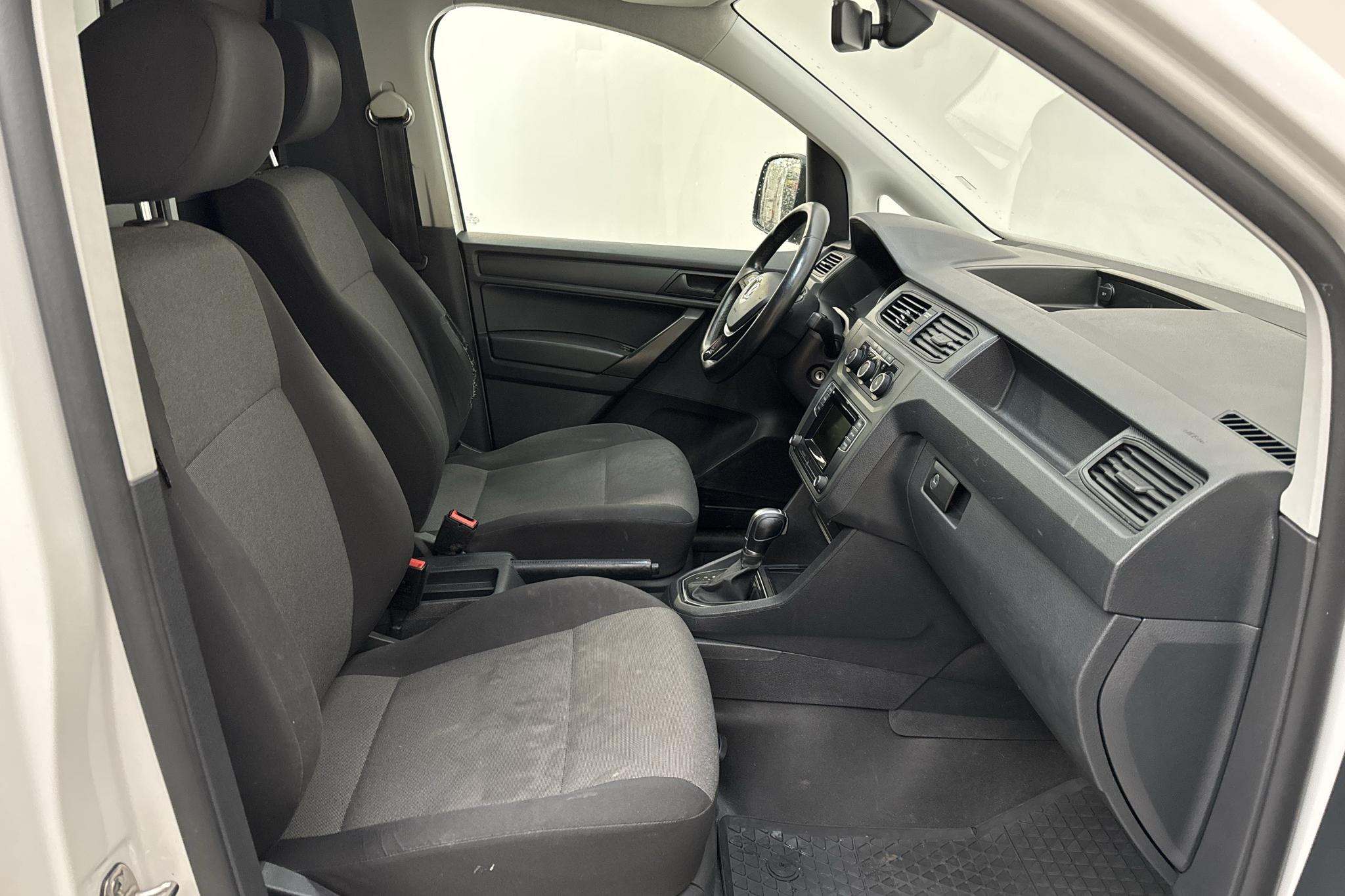 VW Caddy 1.4 TSI (125hk) - 33 500 km - Automatic - white - 2018