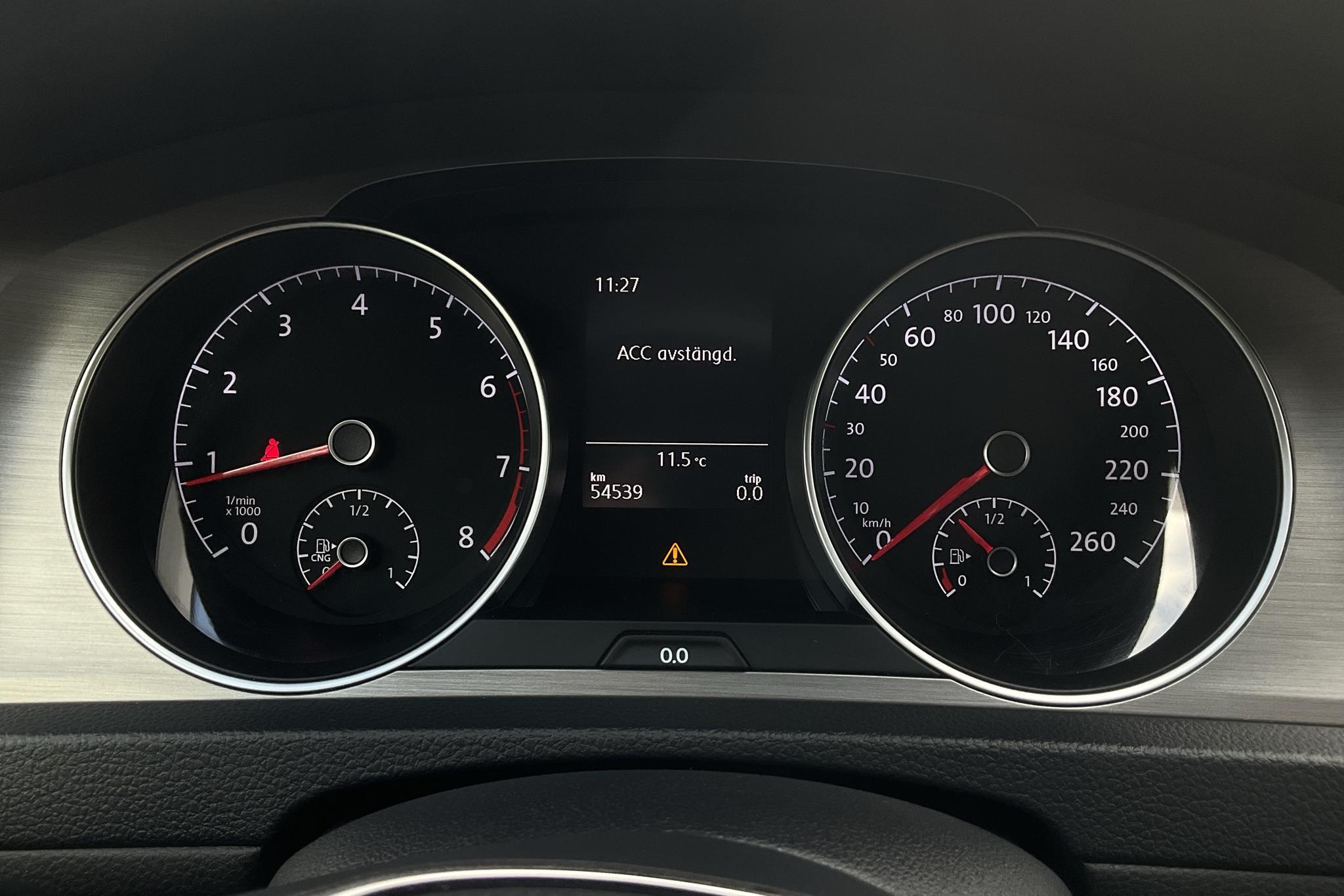 VW Golf VII 1.4 TGI 5dr (110hk) - 54 530 km - Manual - black - 2015