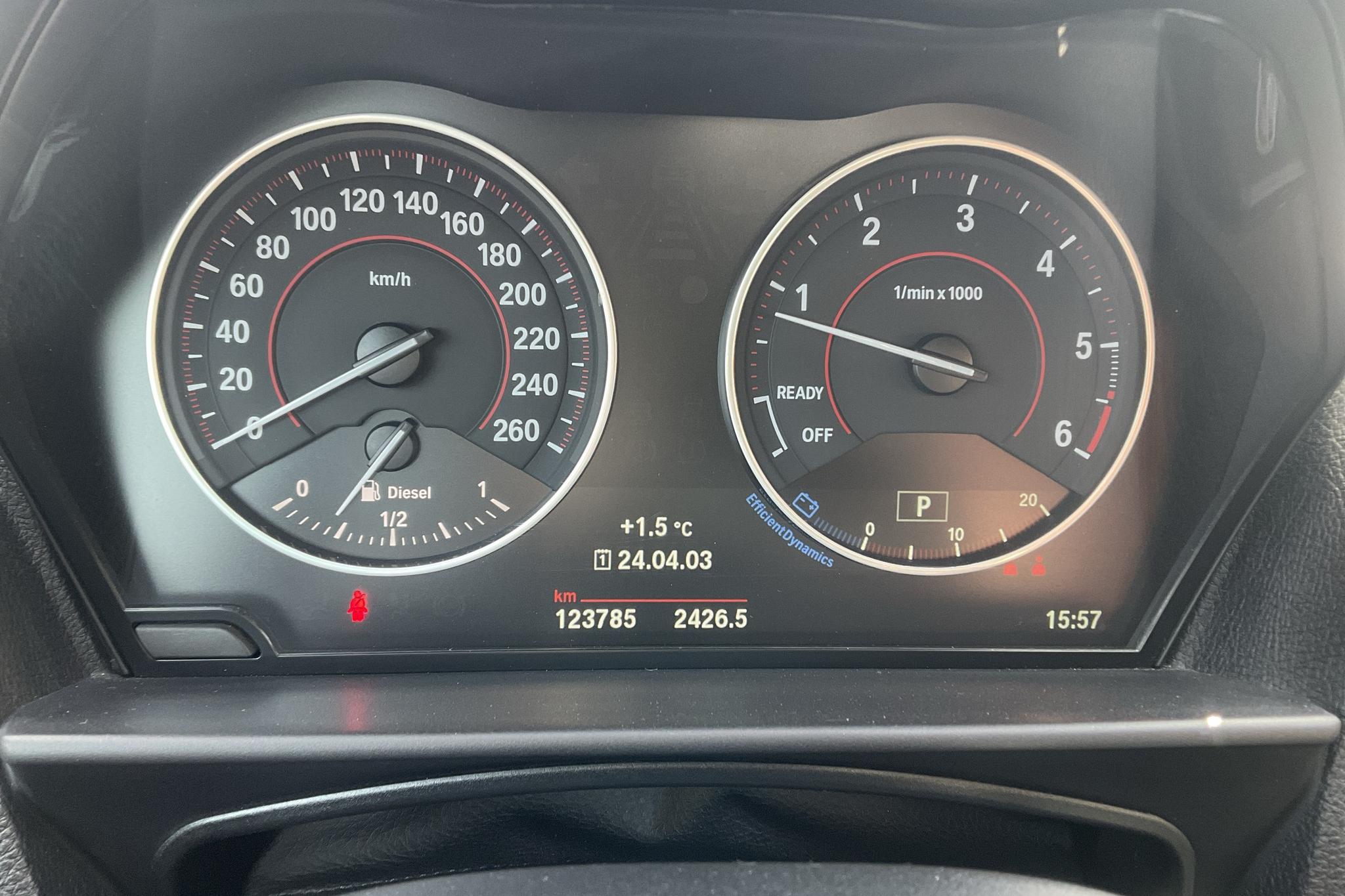 BMW 220d Coupé, F22 (190hk) - 123 770 km - Automatyczna - czerwony - 2017