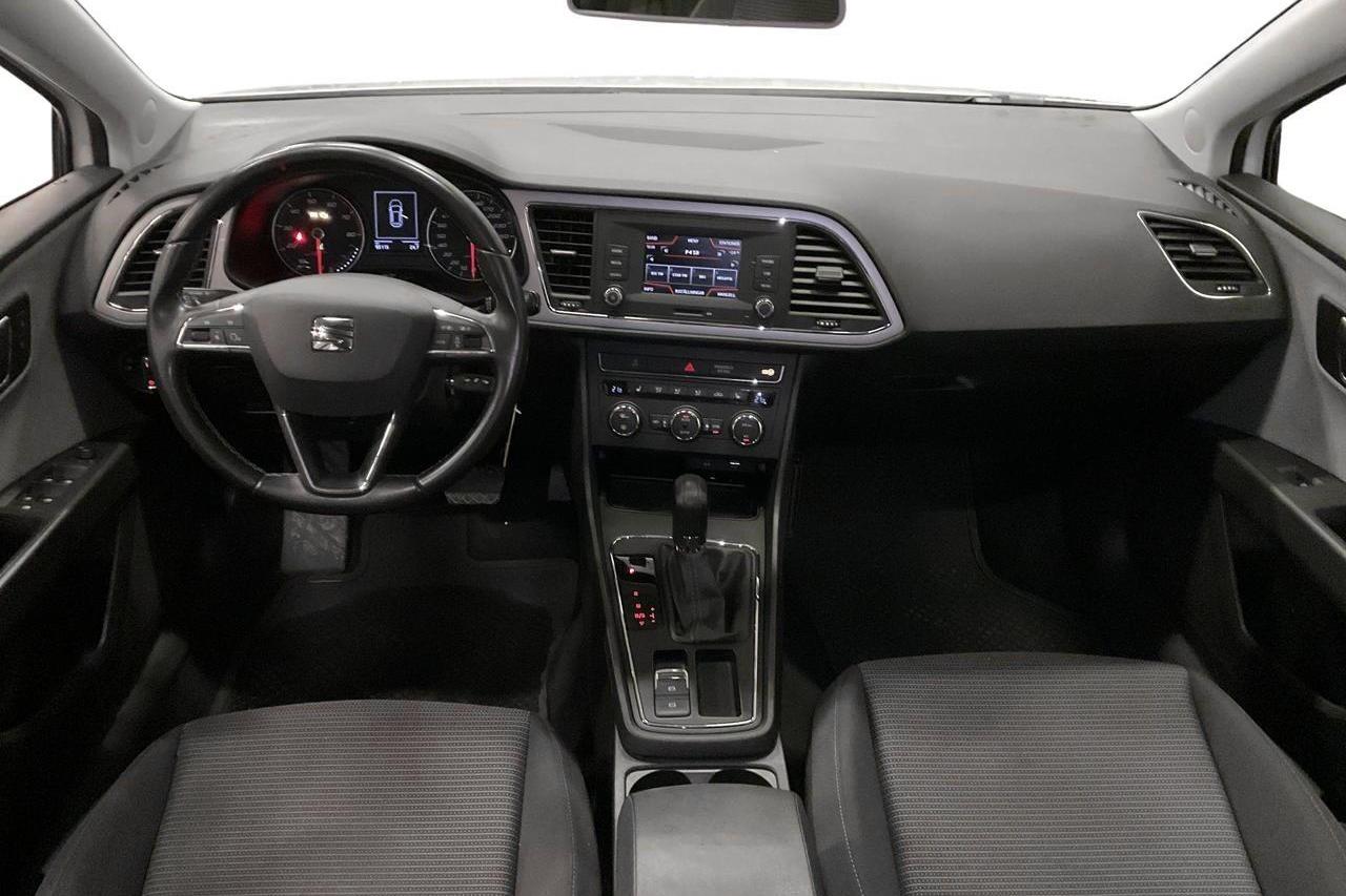 Seat Leon 1.5 TGI ST (130hk) - 95 120 km - Automaattinen - valkoinen - 2019