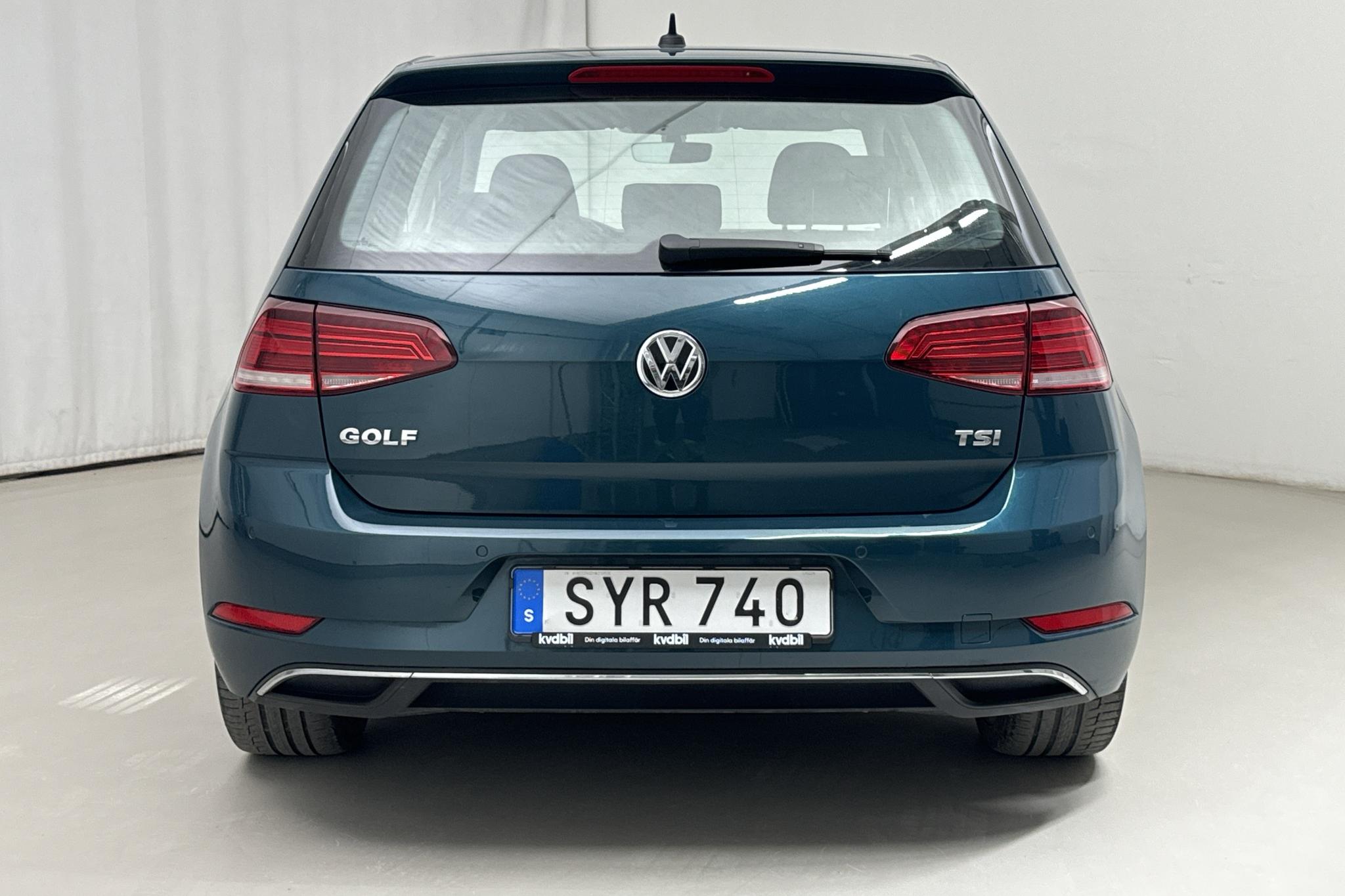 VW Golf VII 1.0 TSI 5dr (110hk) - 87 970 km - Käsitsi - Dark Green - 2017