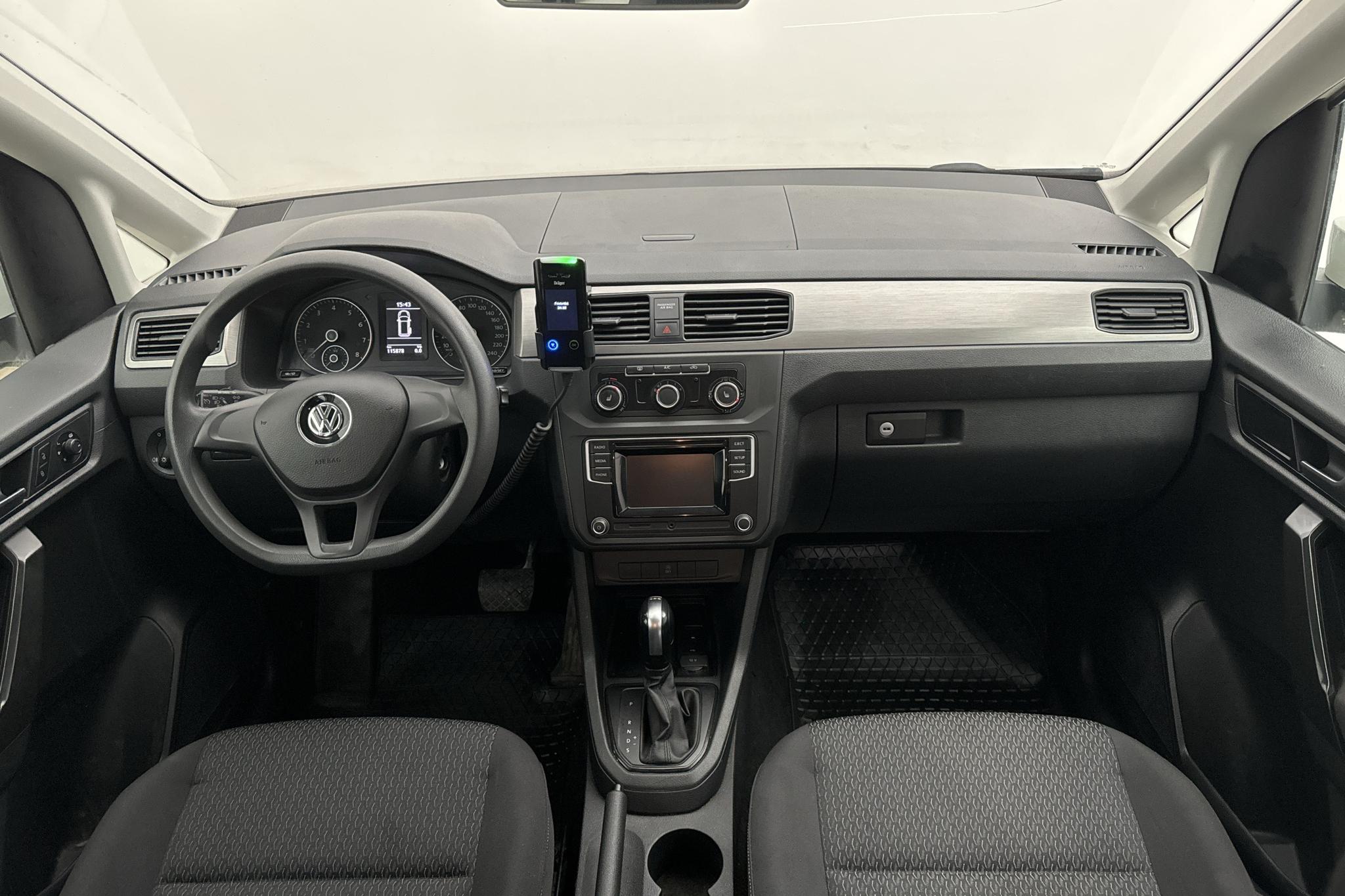 VW Caddy Life Maxi 1.4 TGI (110hk) - 11 588 mil - Automat - vit - 2018
