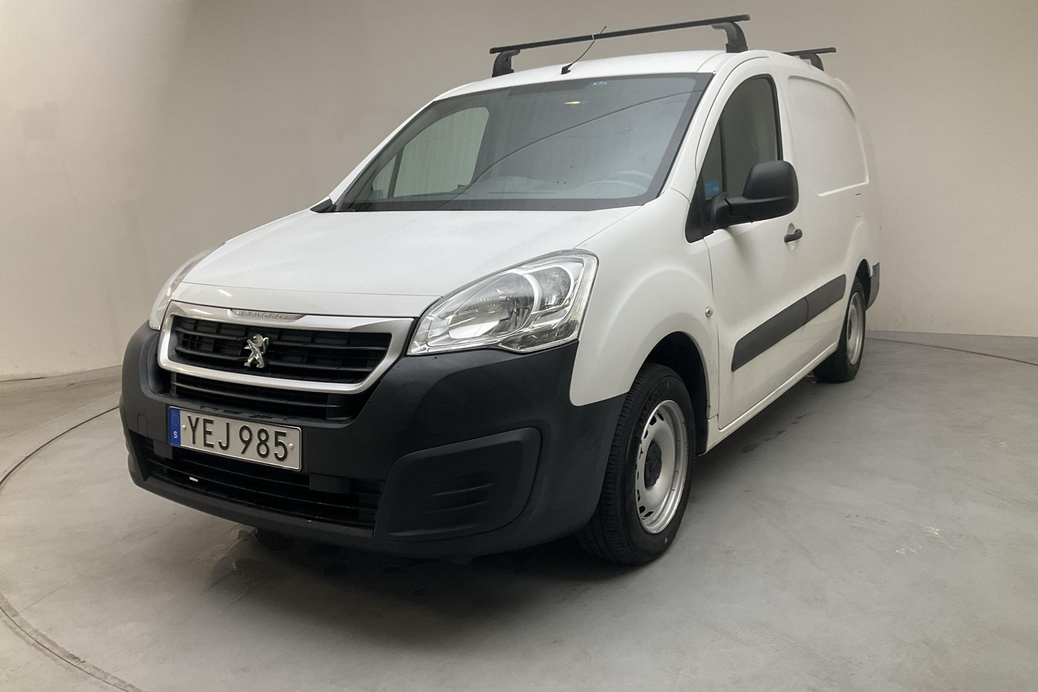 Peugeot Partner 1.6 BlueHDI Skåp (100hk) - 72 780 km - Manual - white - 2016