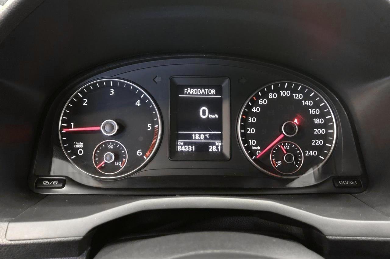 VW Caddy 2.0 TDI Skåp 4MOTION (122hk) - 8 433 mil - Manuell - vit - 2017