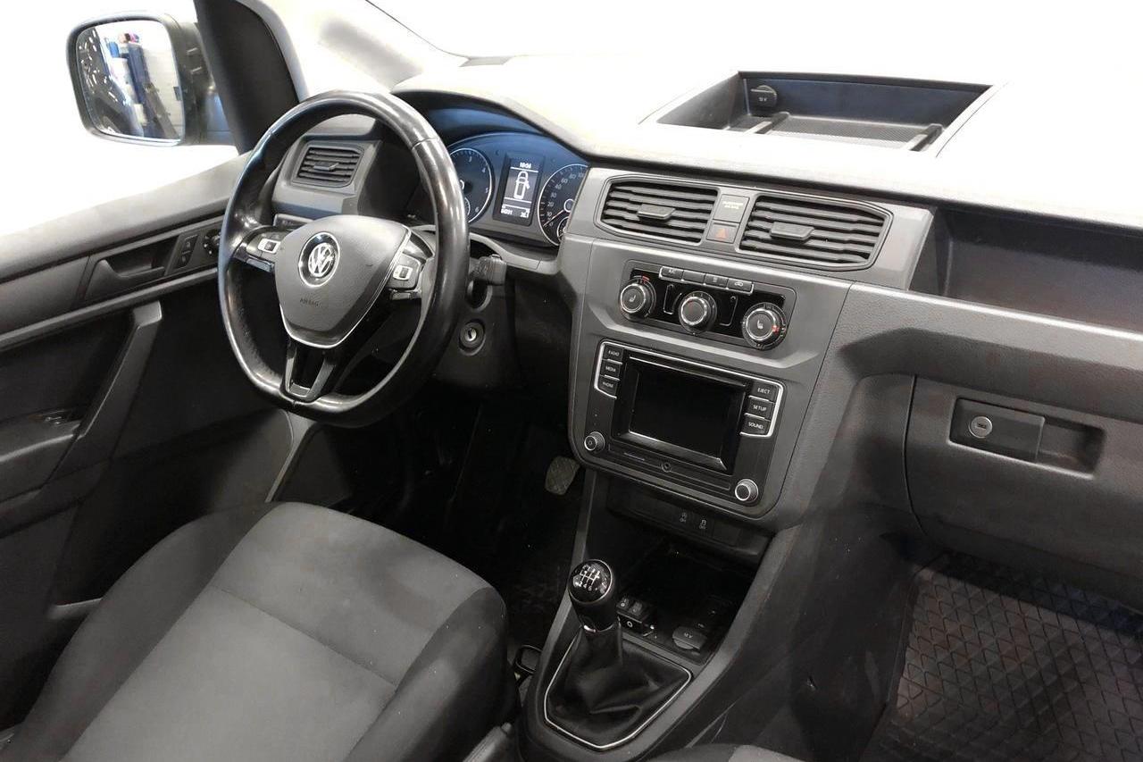 VW Caddy 2.0 TDI Skåp 4MOTION (122hk) - 8 433 mil - Manuell - vit - 2017