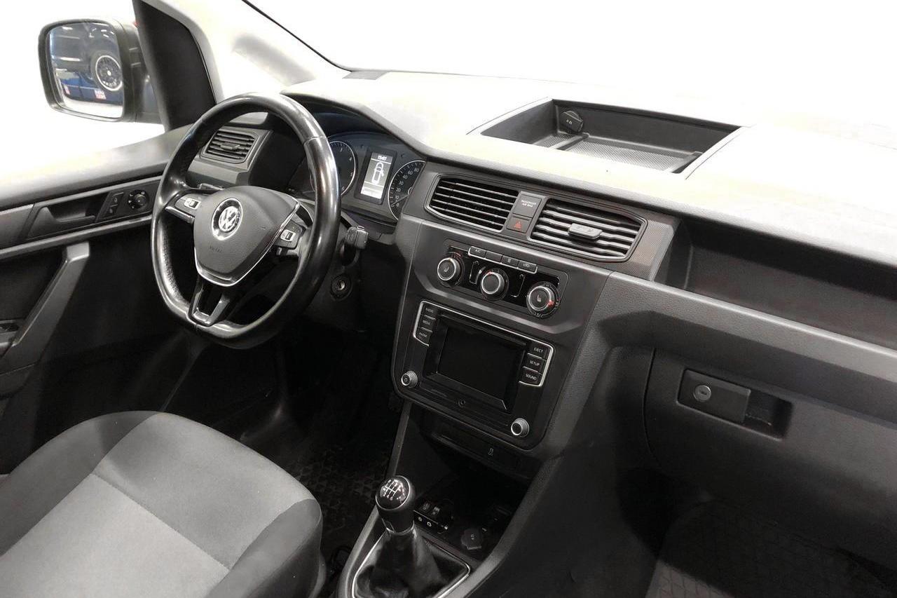 VW Caddy 2.0 TDI Maxi Skåp 4MOTION (110hk) - 14 827 mil - Manuell - vit - 2016