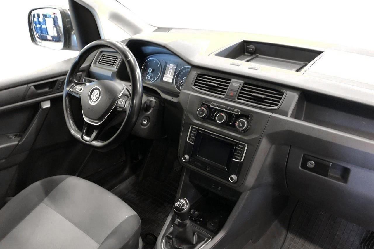 VW Caddy 2.0 TDI Maxi Skåp 4MOTION (122hk) - 16 746 mil - Manuell - vit - 2017