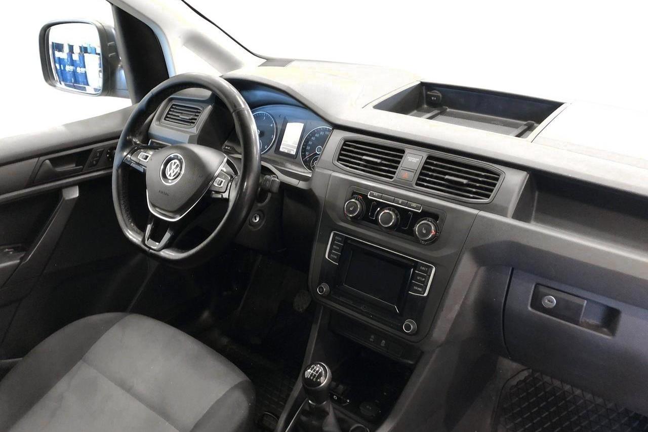 VW Caddy 2.0 TDI Maxi Skåp 4MOTION (122hk) - 15 271 mil - Manuell - vit - 2017