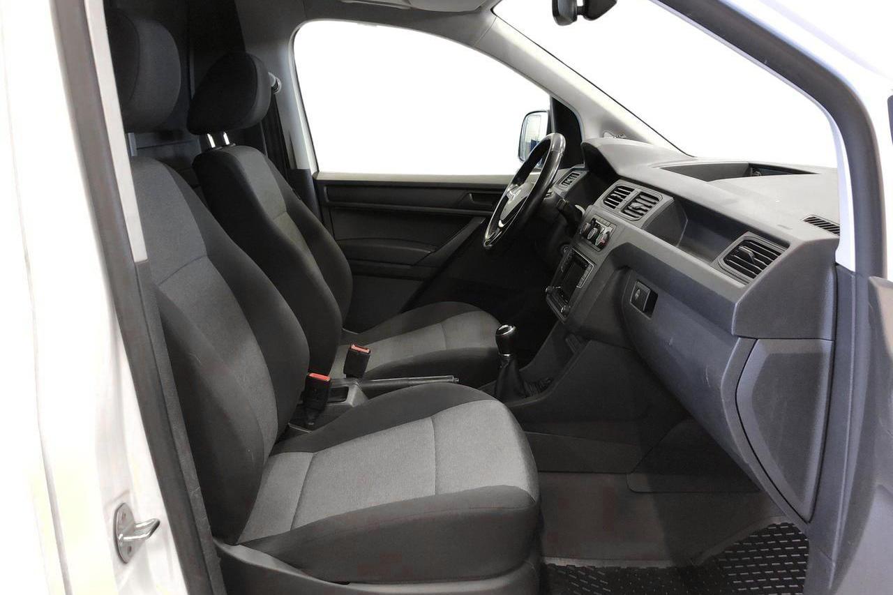 VW Caddy 2.0 TDI Skåp (75hk) - 21 046 mil - Manuell - vit - 2017